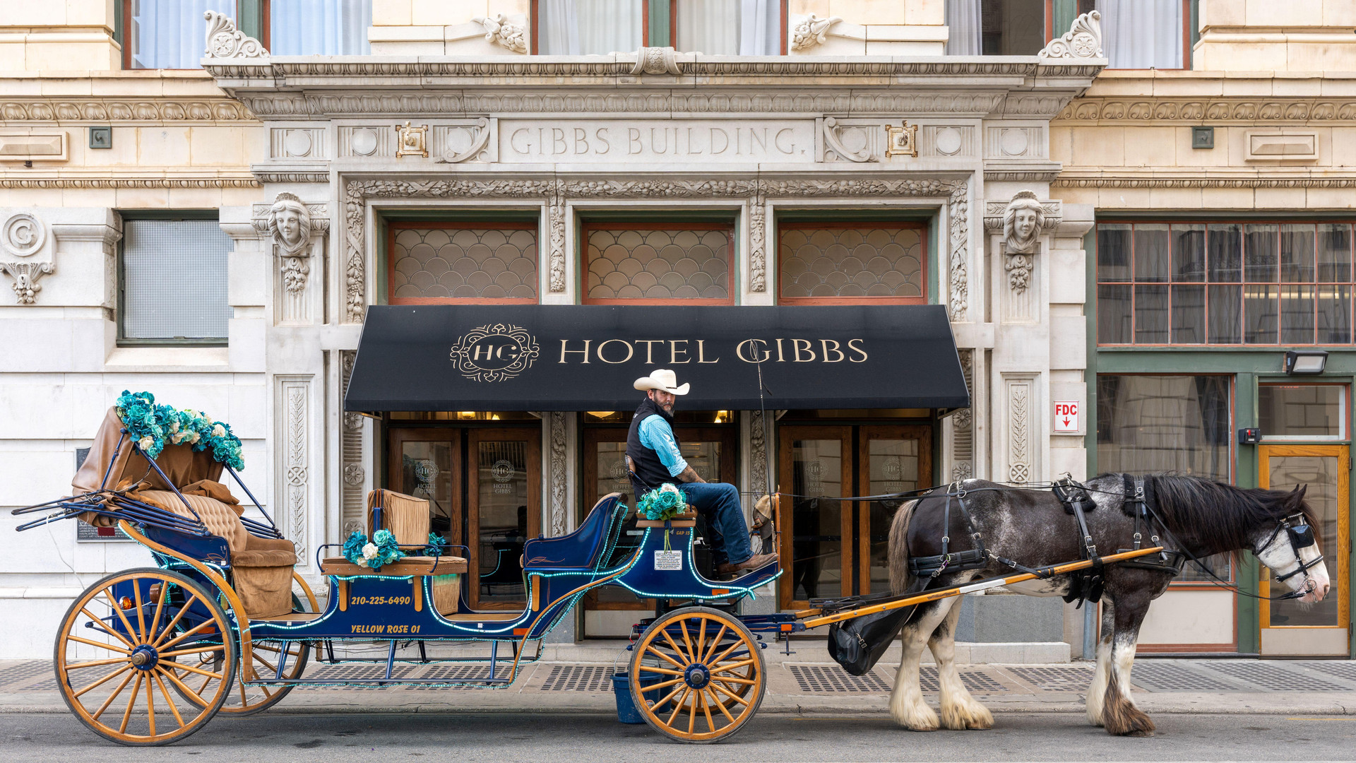 Vista Exterior Hotel Gibbs Downtown Riverwalk