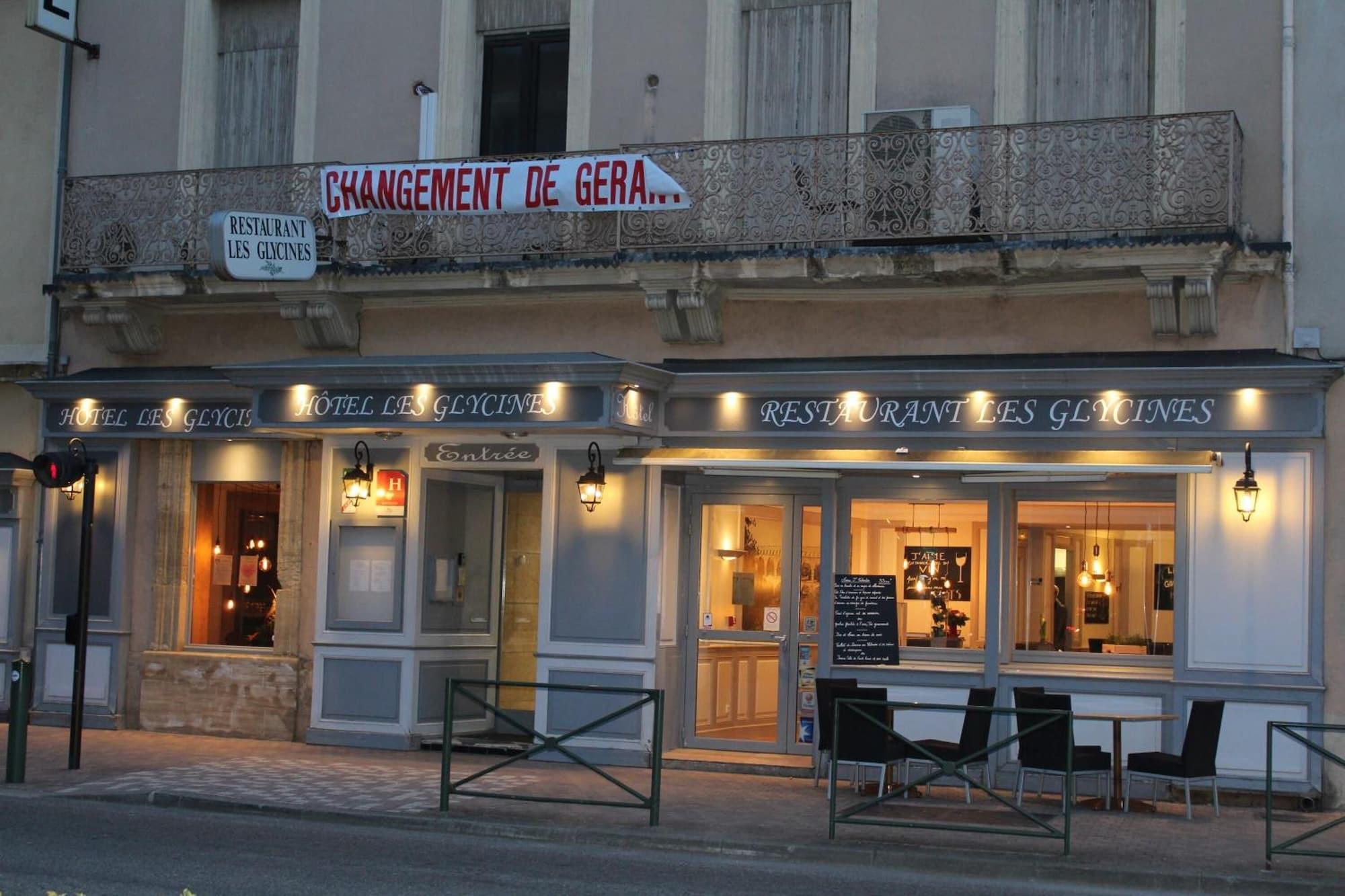 Vista Exterior Hôtel Les Glycines