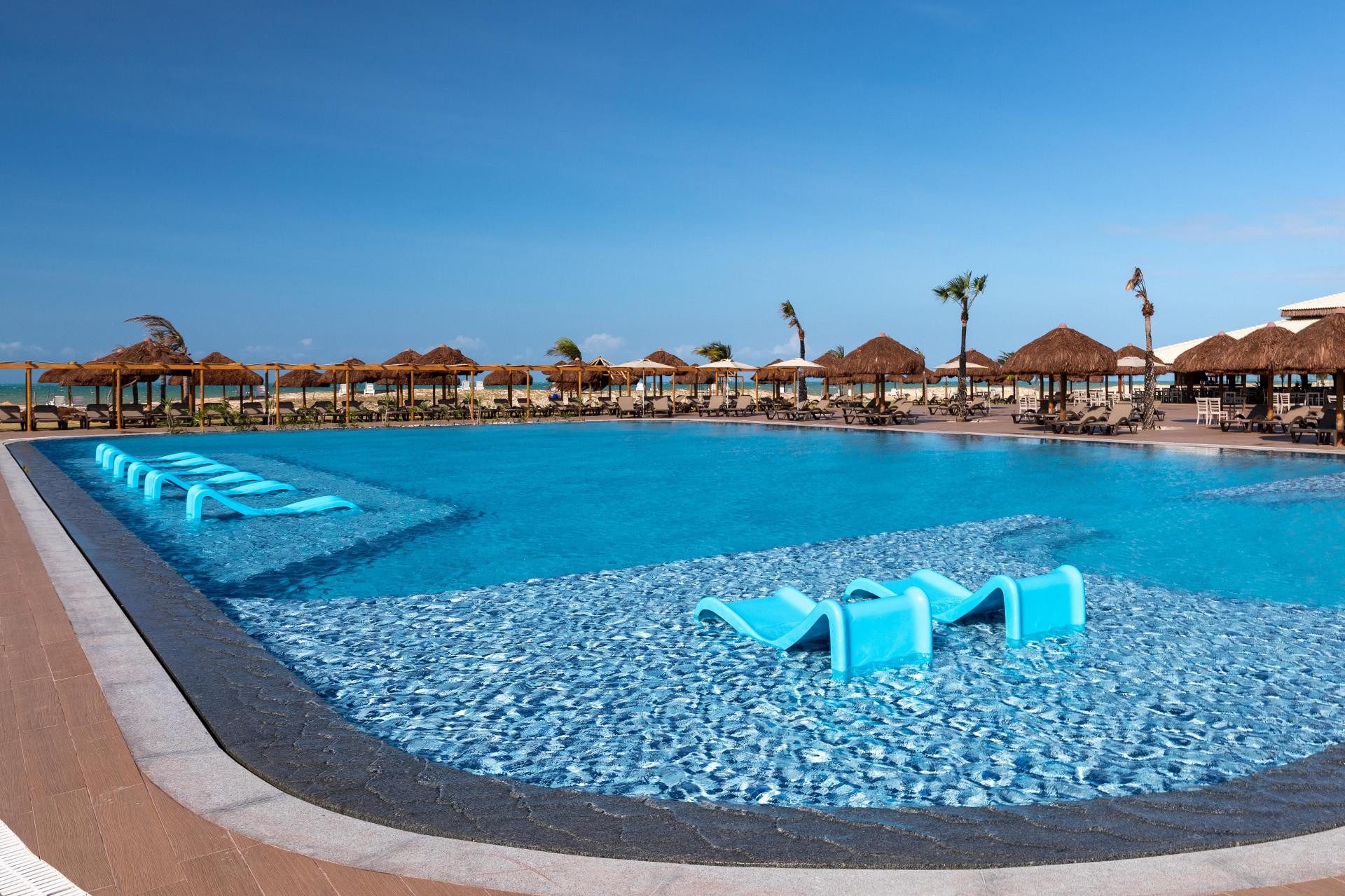 Vista Piscina Vila Galé Resort Touros - All Inclusive