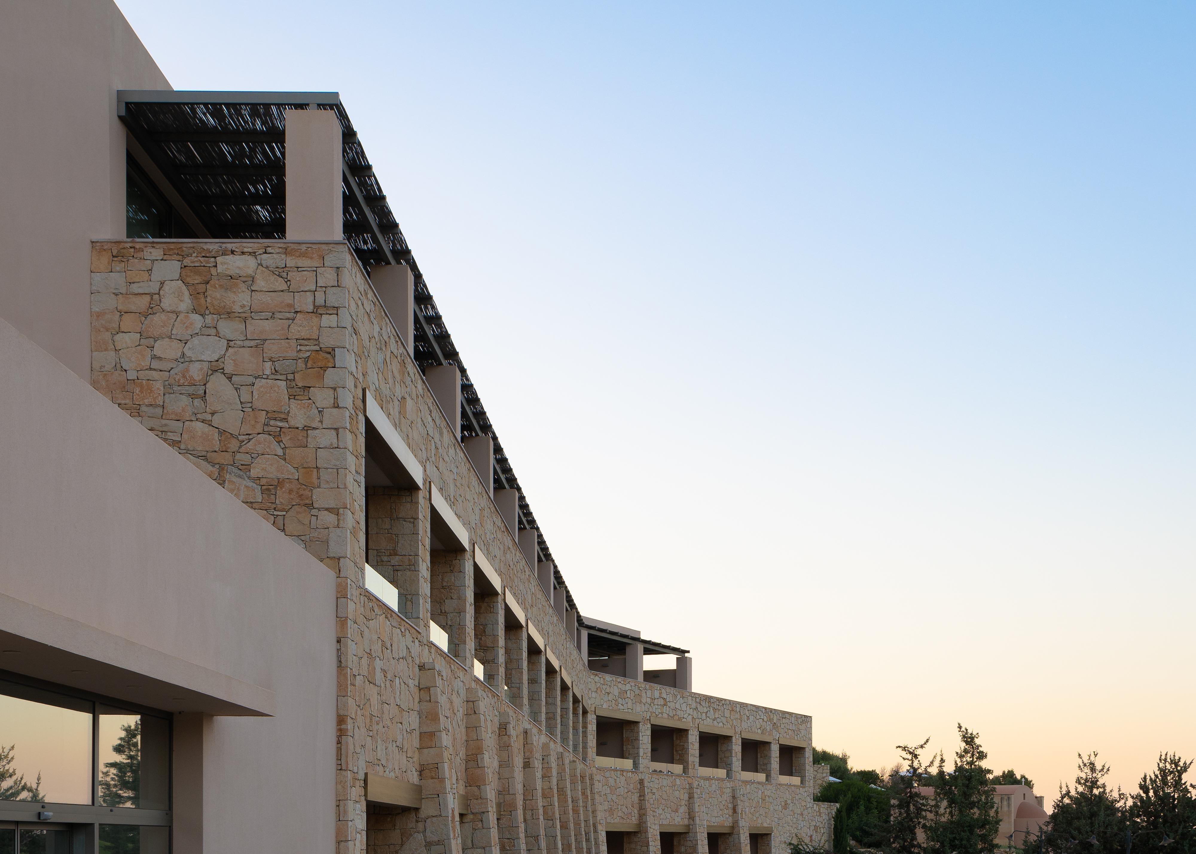 Vista Exterior Crete Golf Club Hotel