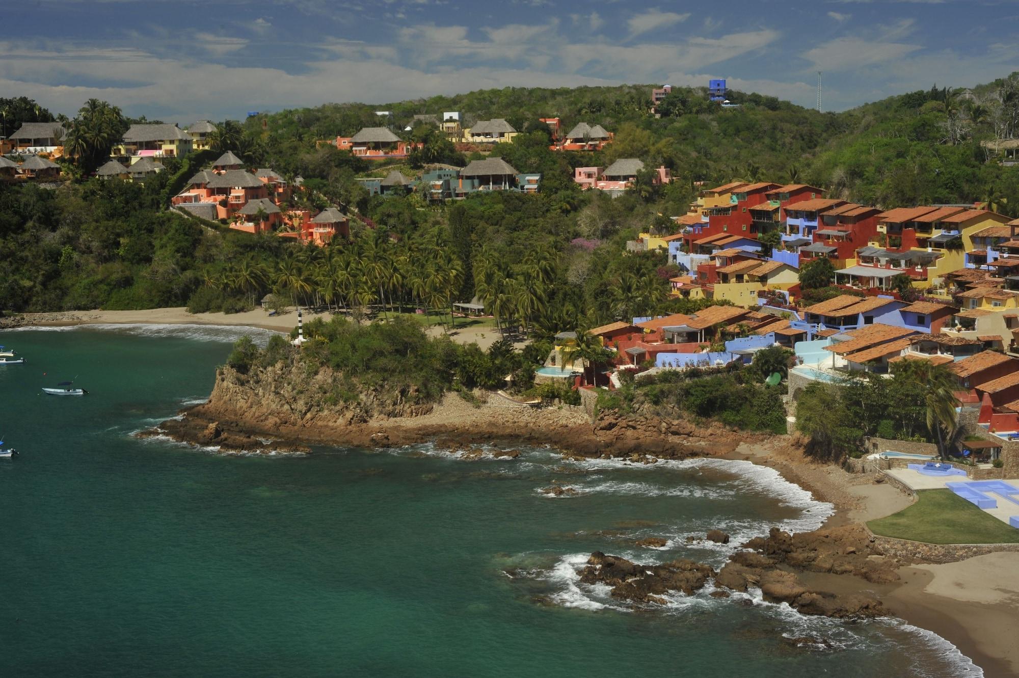 Vista Exterior Playa Rosa Bungalows