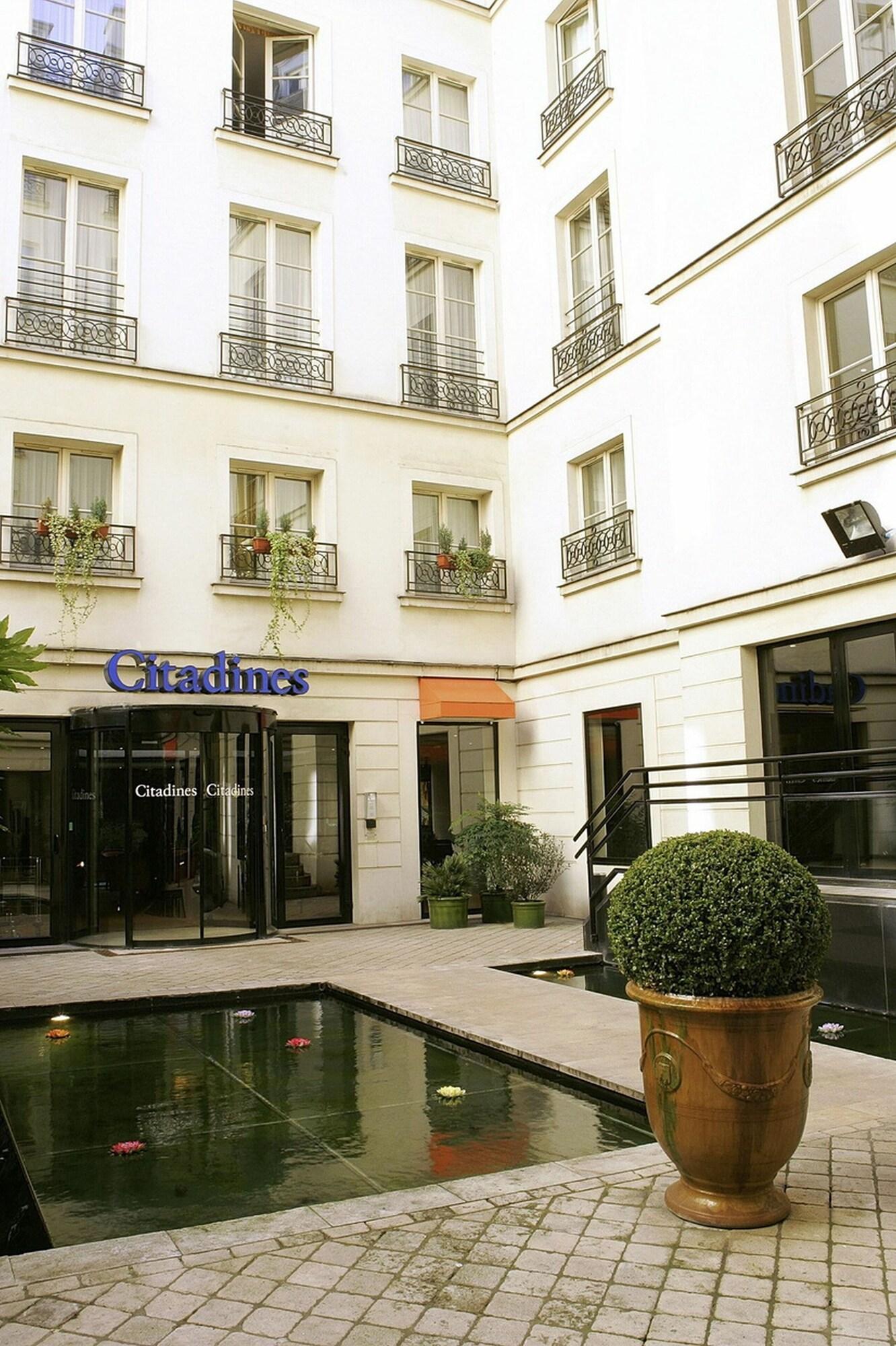 Vista Exterior Citadines Opéra Paris