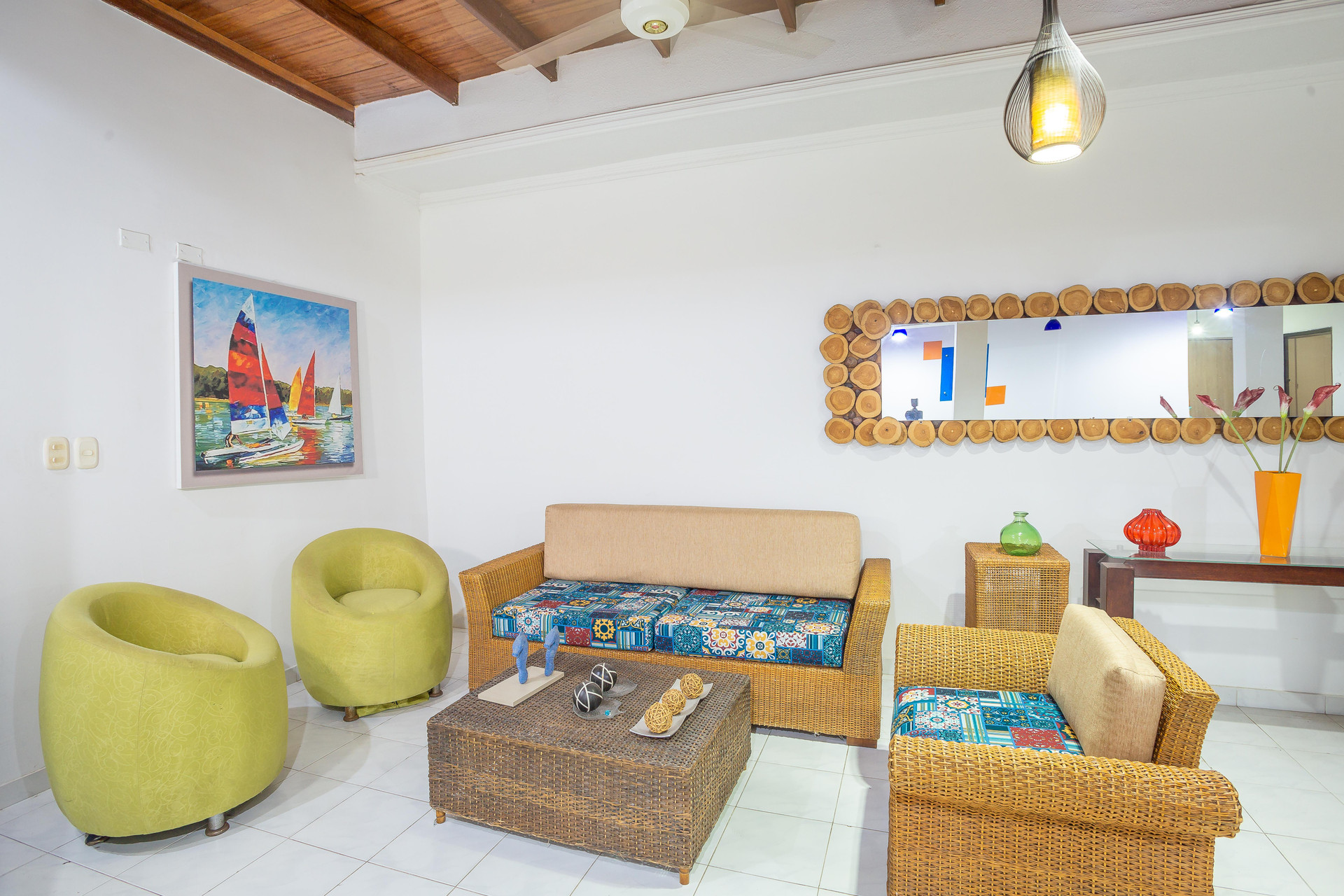 Vista Lobby Ayenda Casa Real Monteria