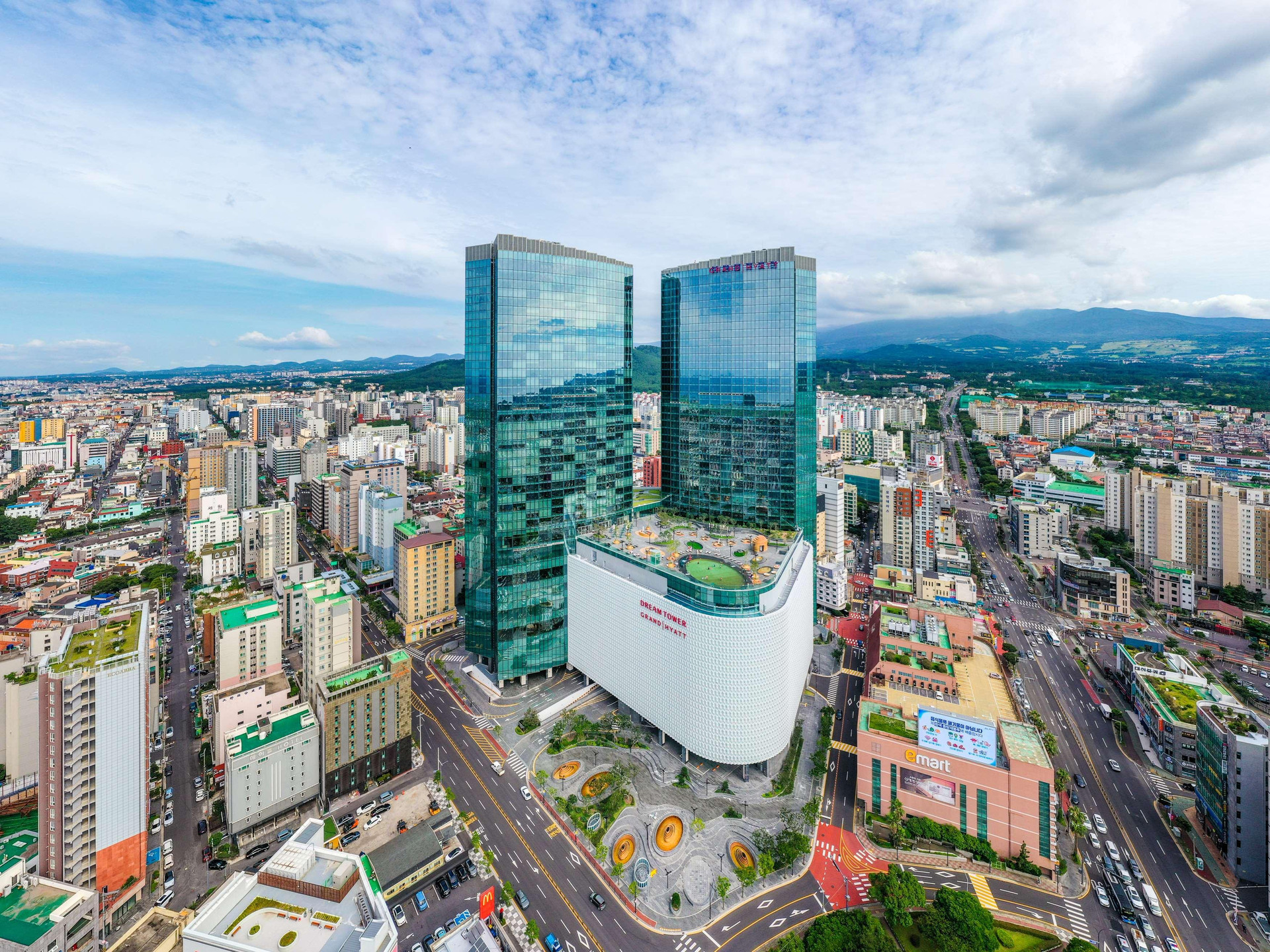 Vista Exterior Grand Hyatt Jeju