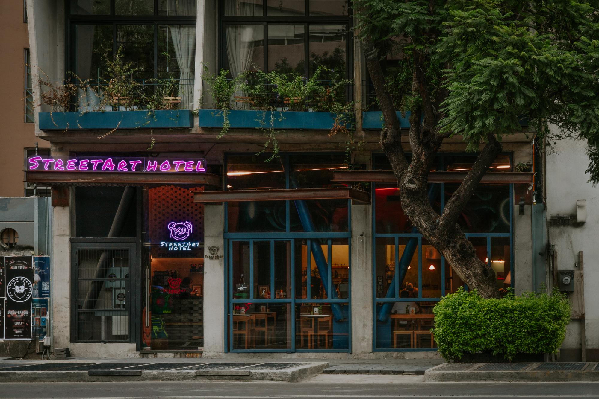 Vista Exterior Street Art Hotel Roma