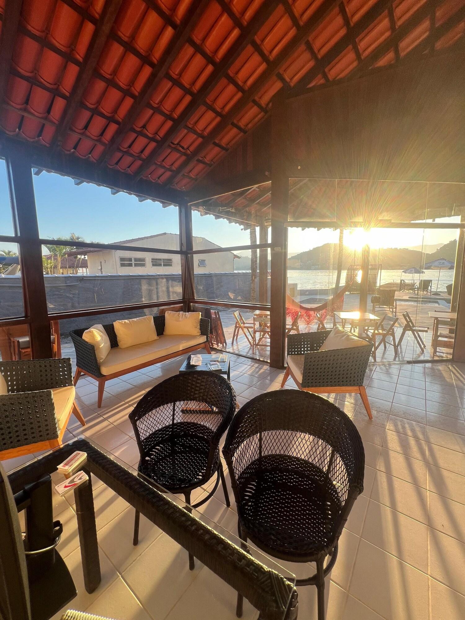 Vista Lobby Pousada Jet Club Marine Angra