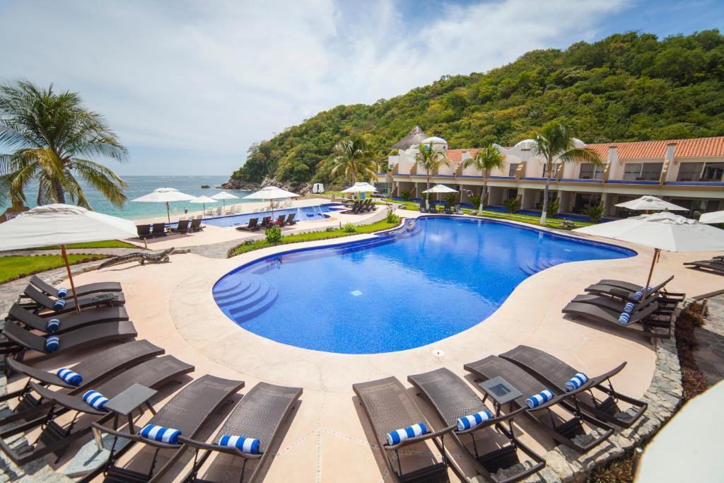Vista Exterior Quinta Bella Huatulco