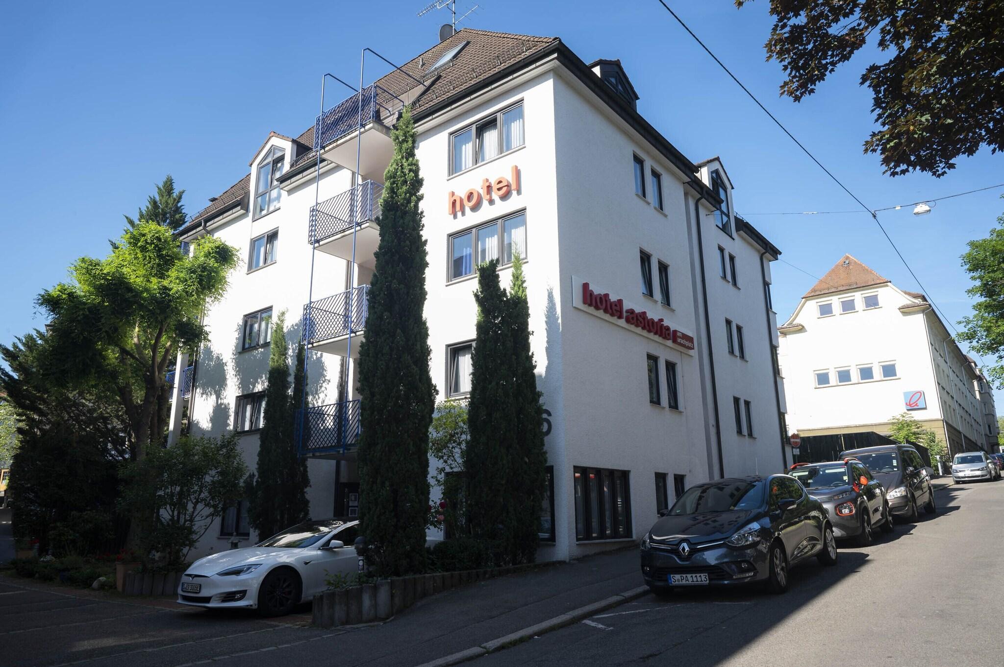Vista Exterior Hotel Astoria am Urachplatz