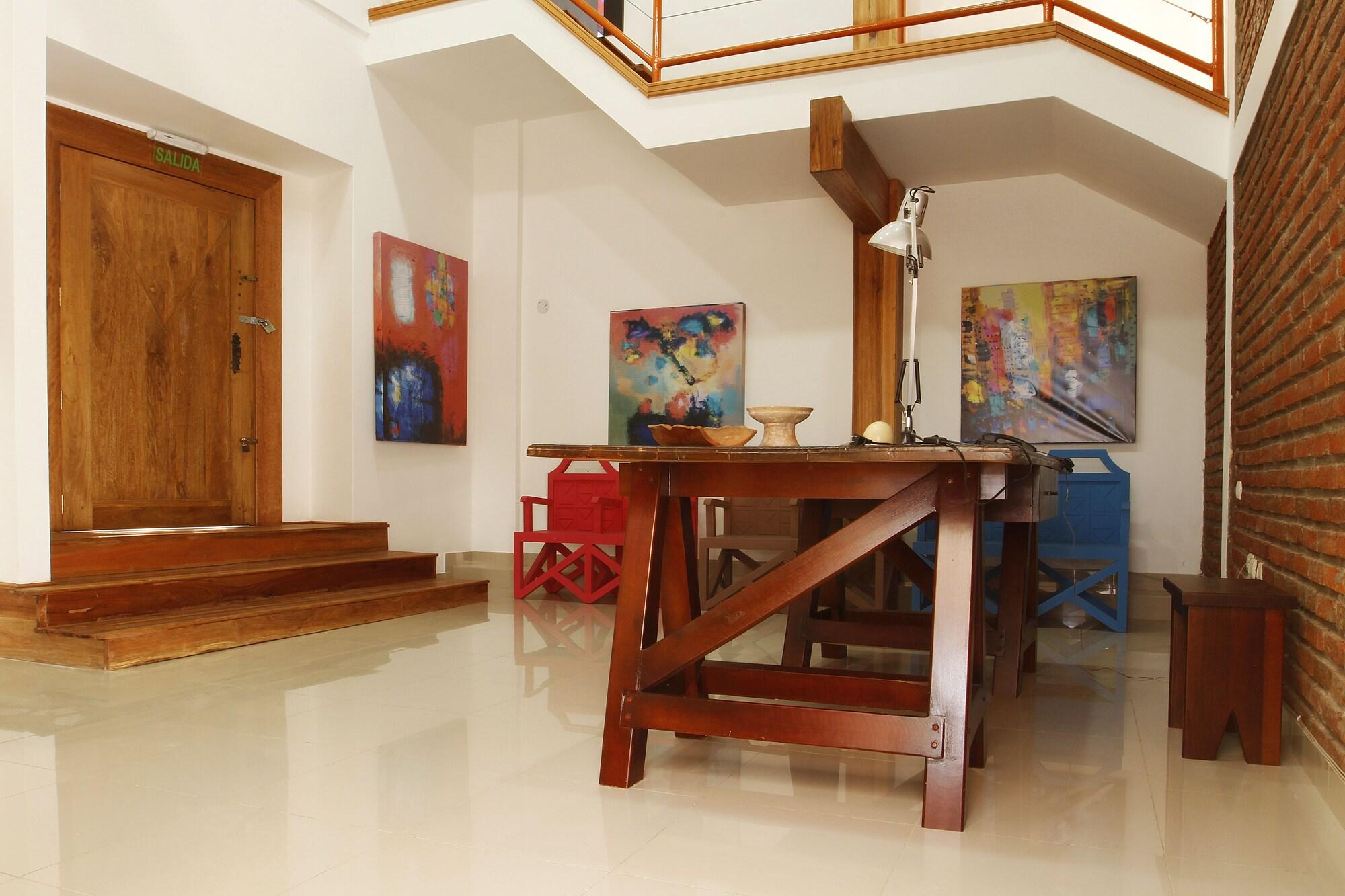 Vista Lobby Casa Taller Ramirez