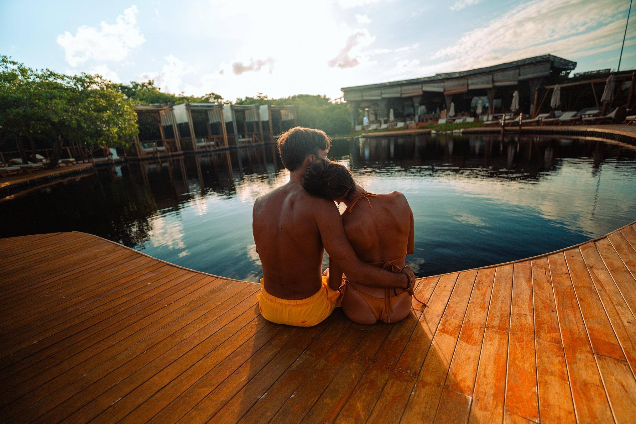 Vista Piscina Hotel Shibari Tulum