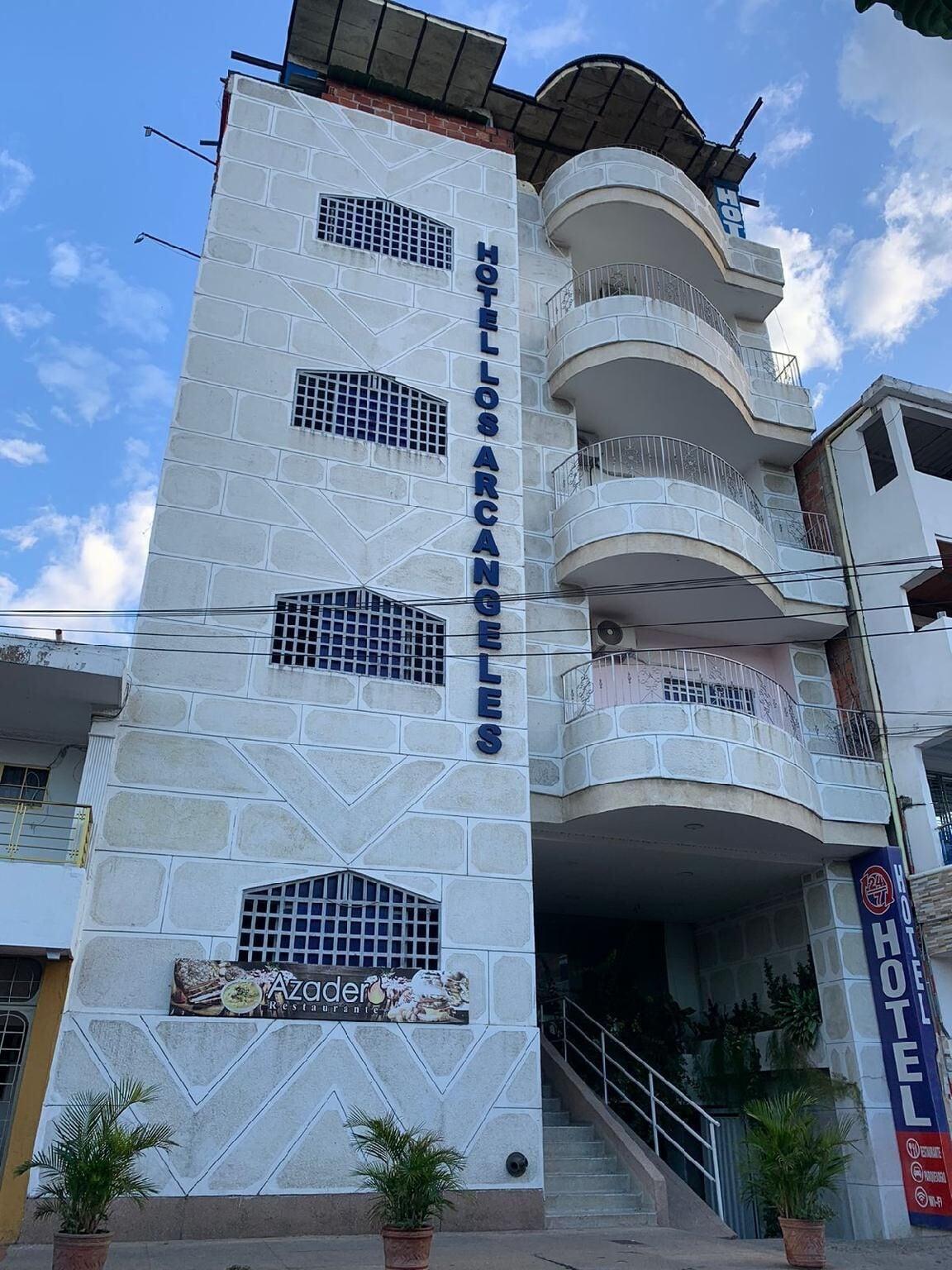 Vista Exterior Hotel Los Arcangeles
