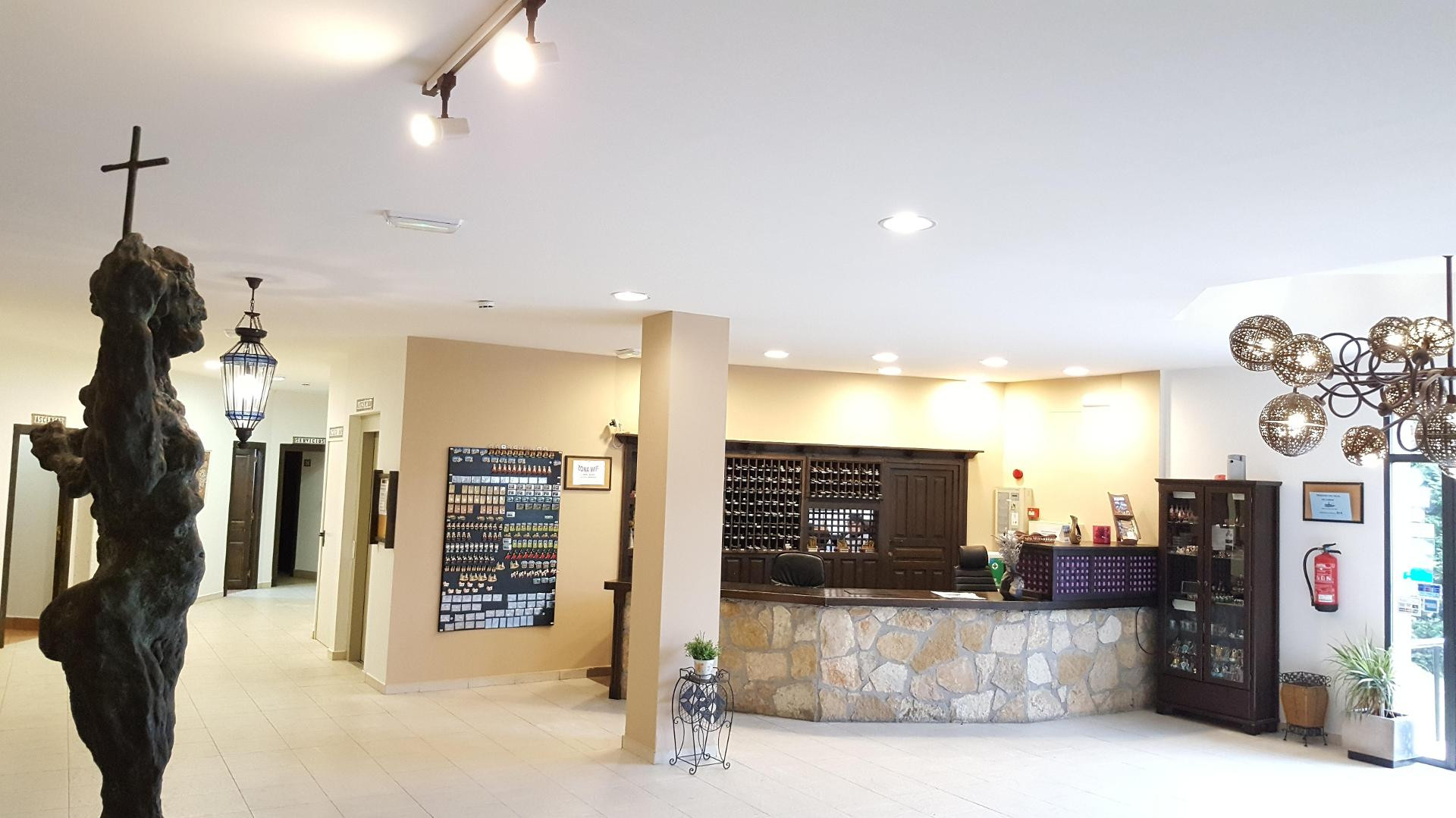 Vista Lobby Hotel Acebos Arriondas