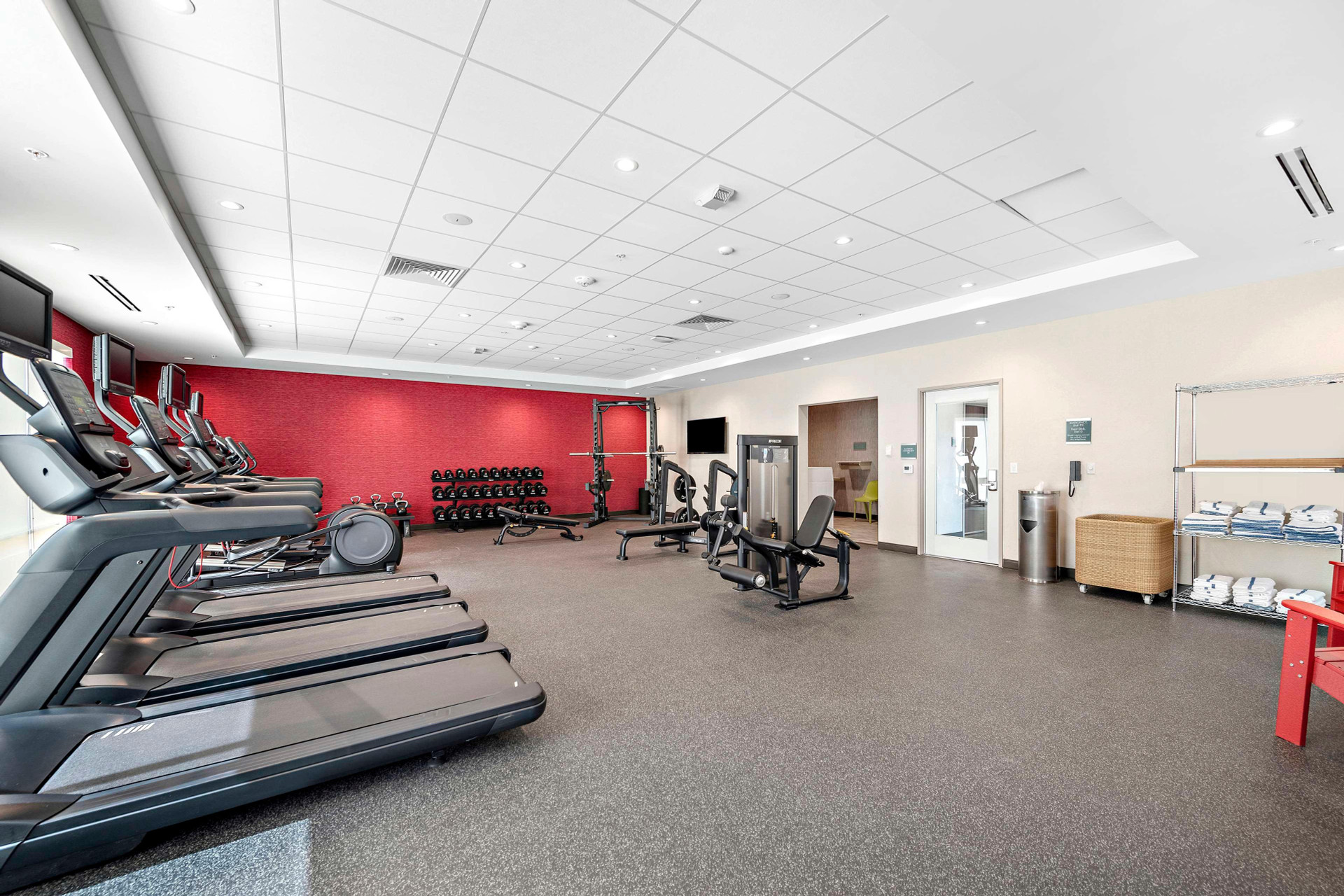 Gimnasio Home2 Suites by Hilton San Bernardino