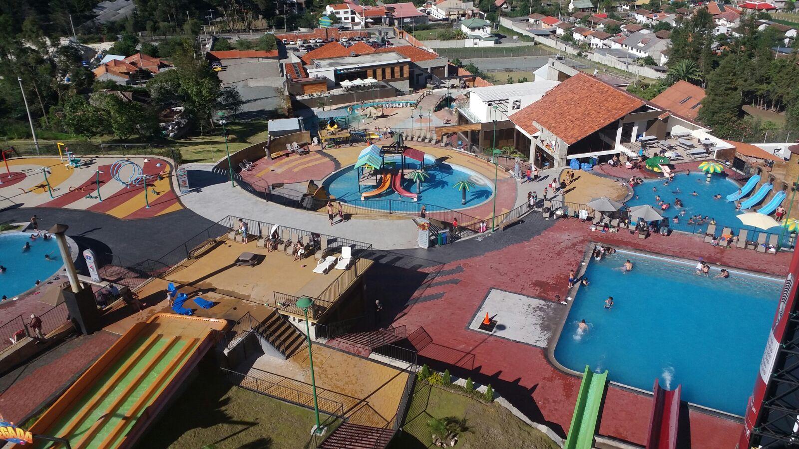 Vista Exterior Parque Acuático Planeta Azul