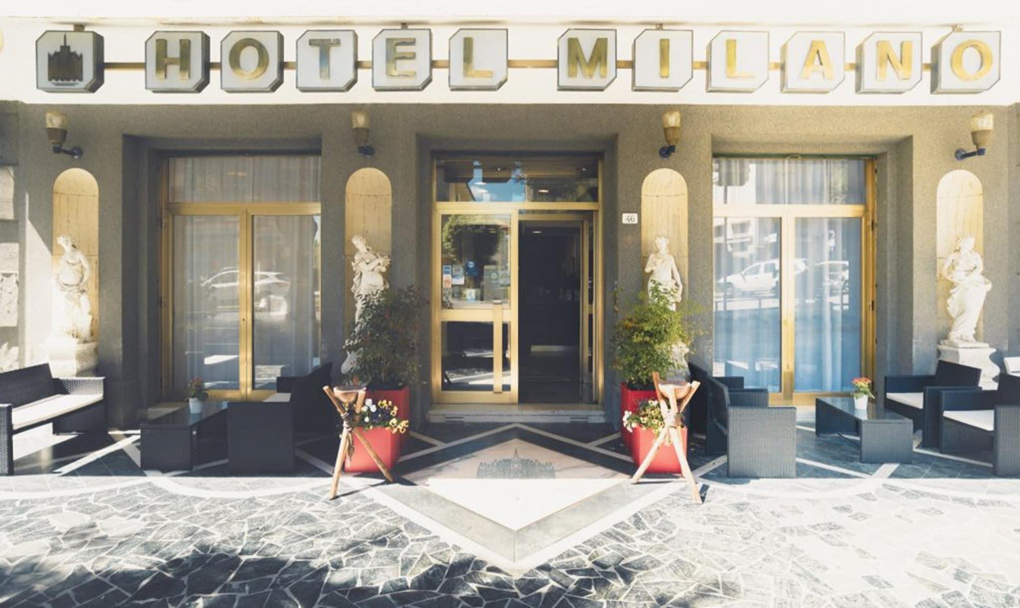 Vista Exterior Grand Hotel Milano