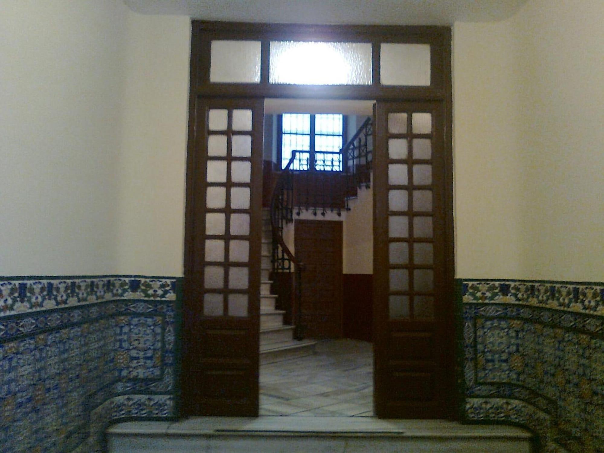 Vista Lobby Hostal Pensión Antares