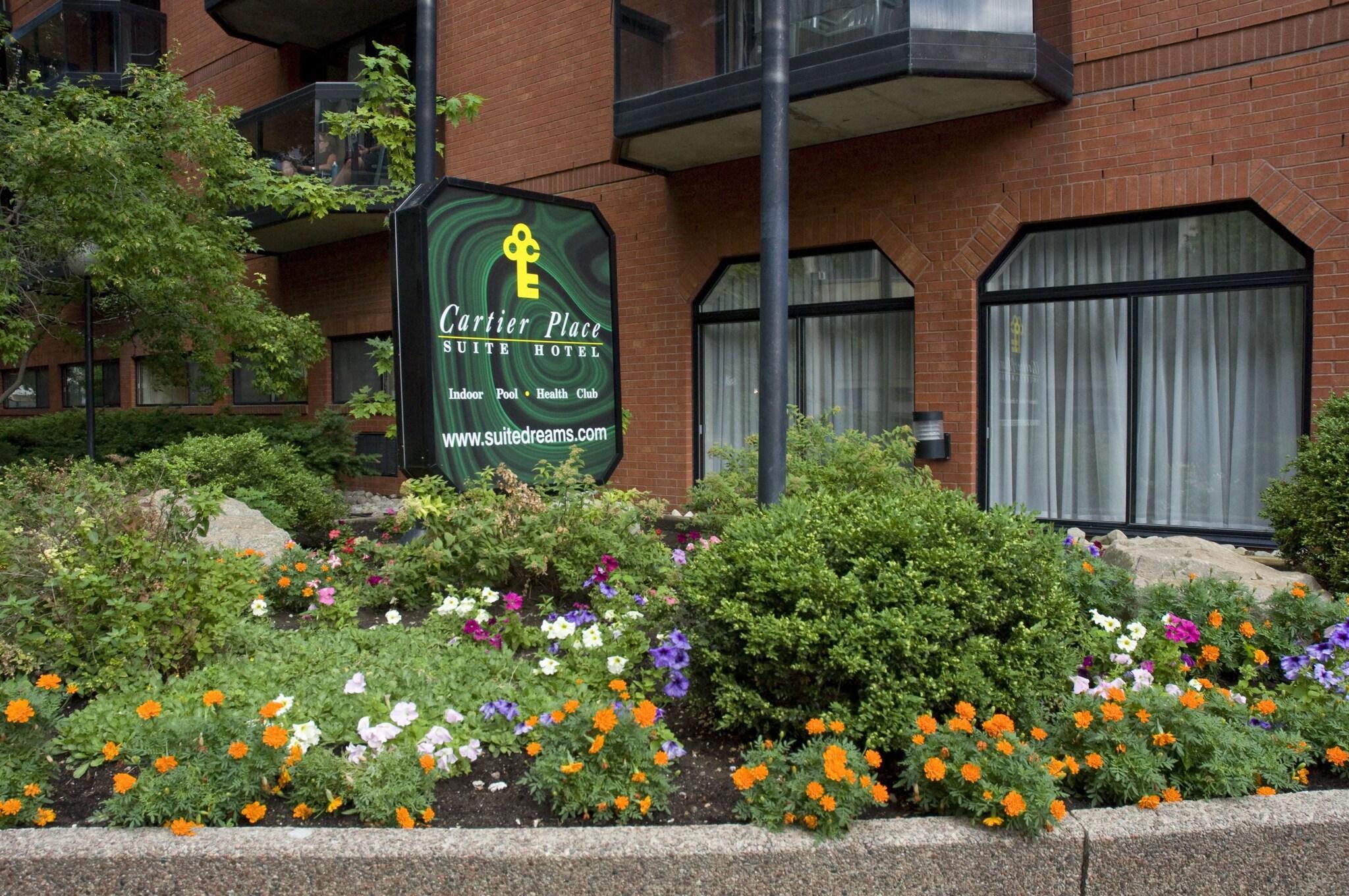 Vista Exterior Cartier Place Suite Hotel