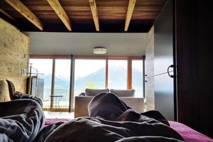 Renta temporal - Chalet With Panoramic Views of the Mountains of the Oberland and Lake Thun