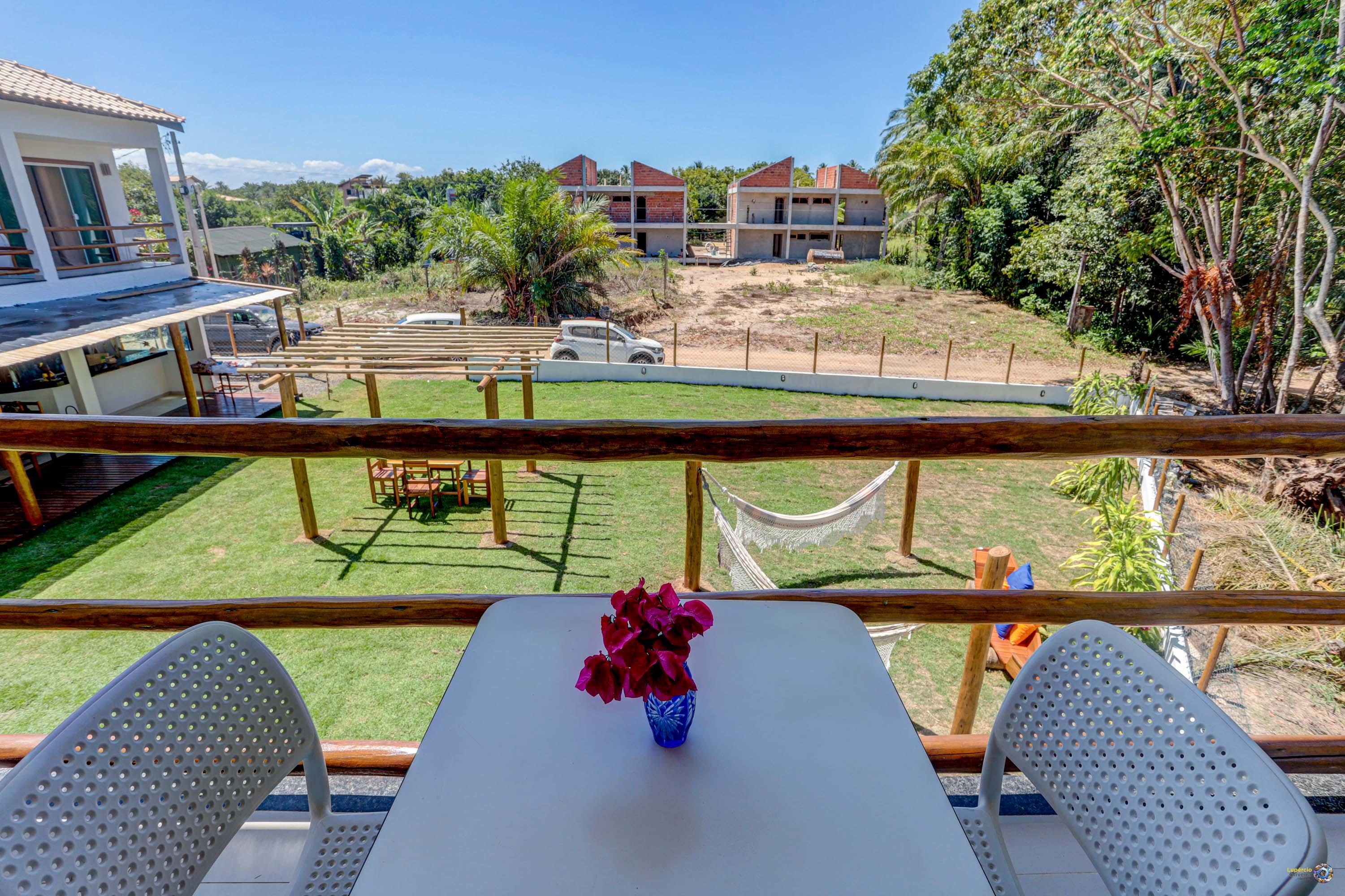 Vista da piscina Pousada Céu & Mar de Taipu