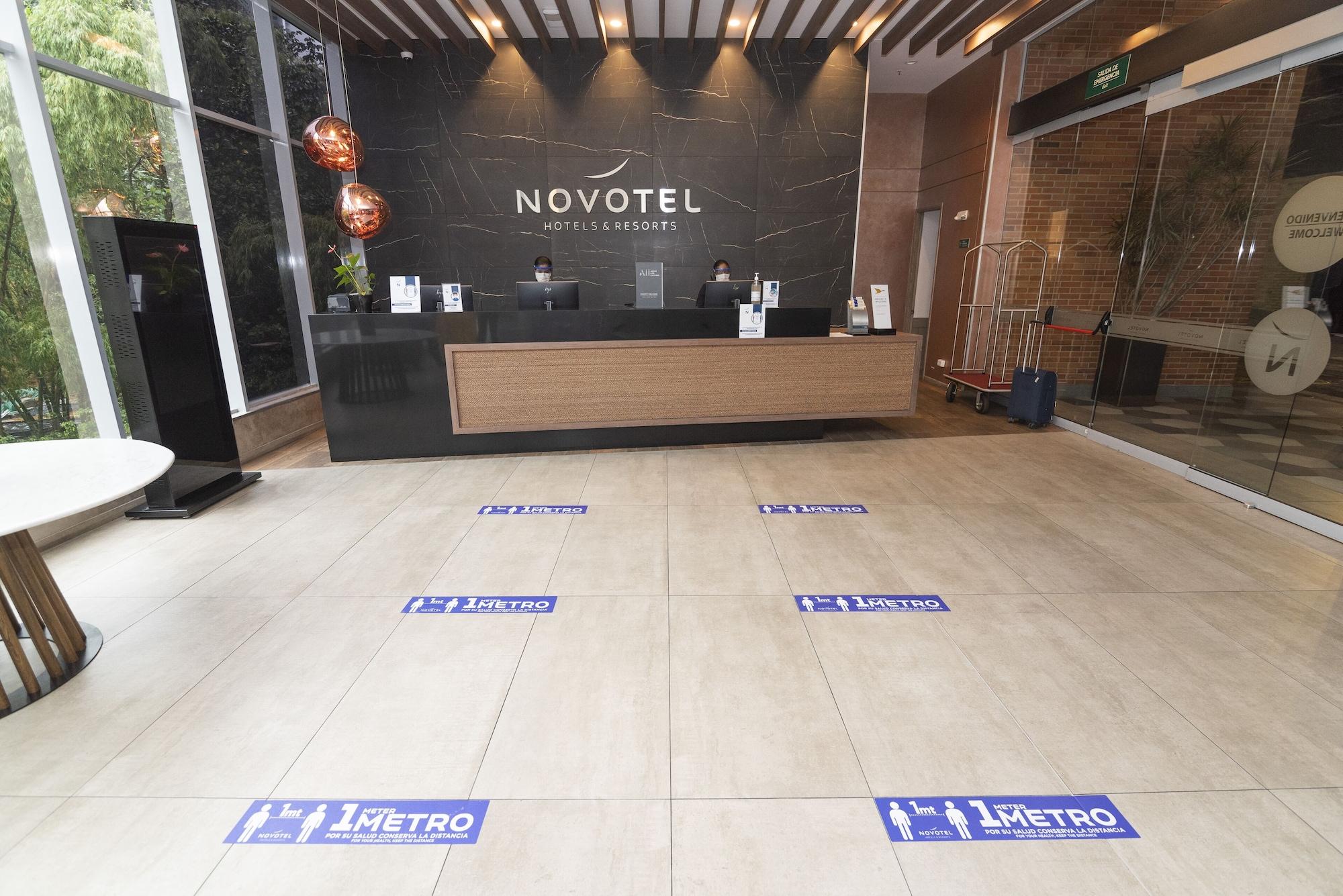 Vista Lobby Novotel Medellín El Tesoro