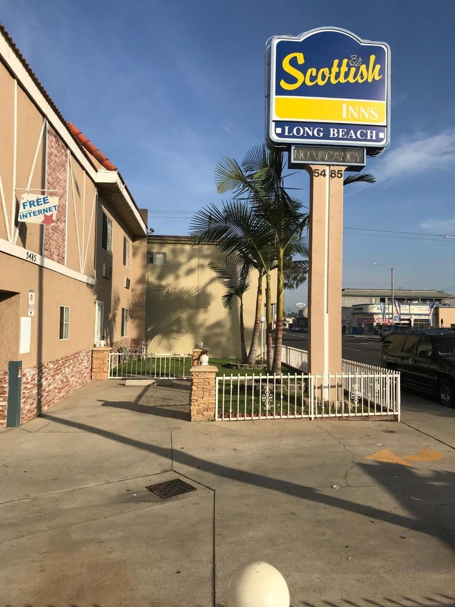 Vista Exterior Scottish Inns Long Beach