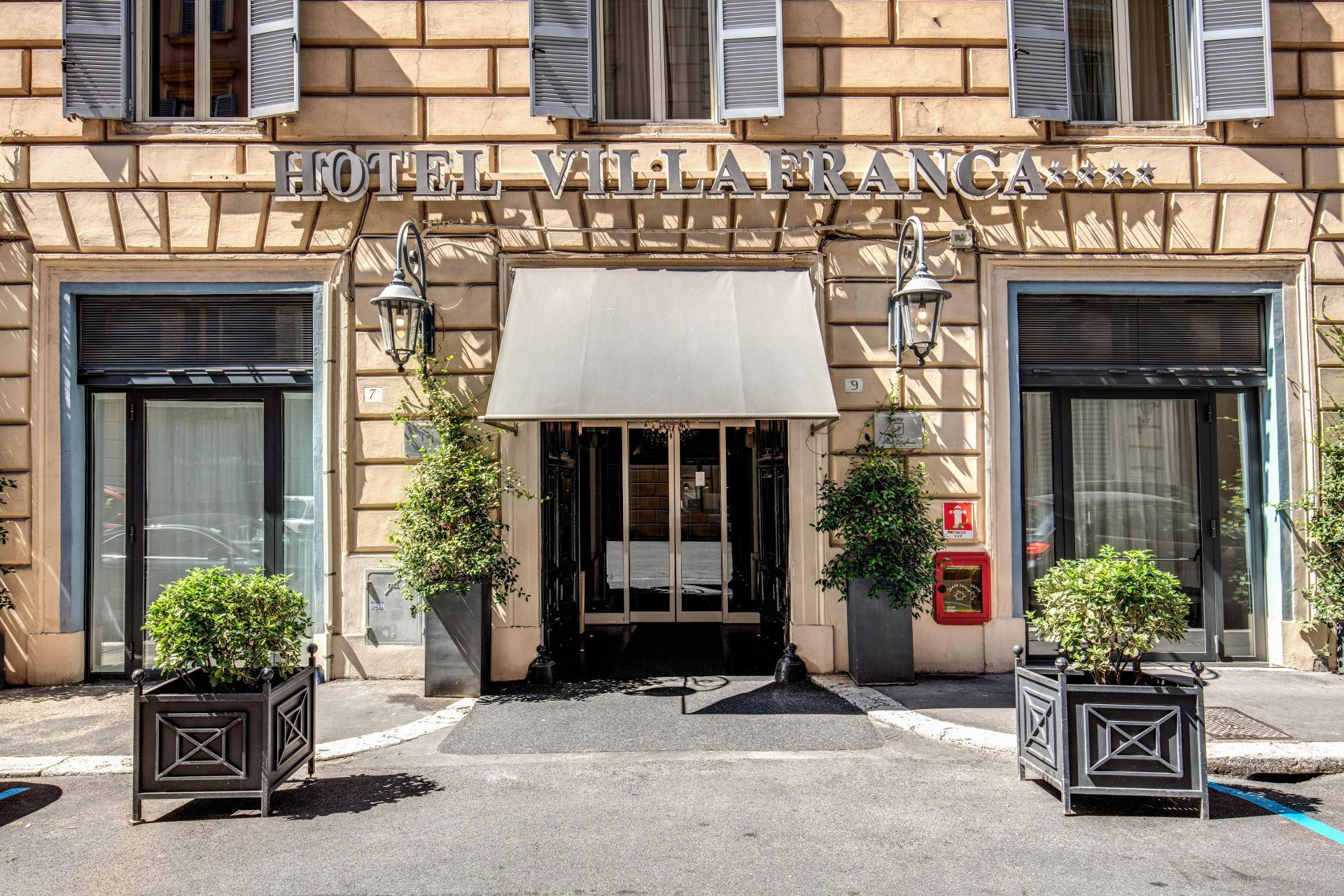 Vista Exterior Hotel Villafranca