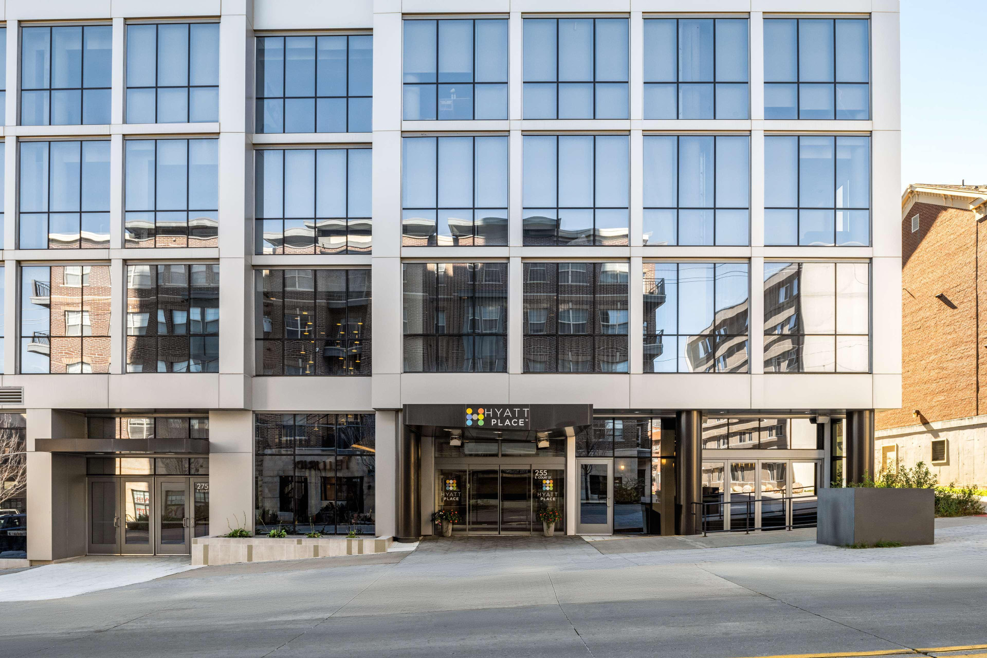 Vista Exterior Hyatt Place Iowa City Downtown