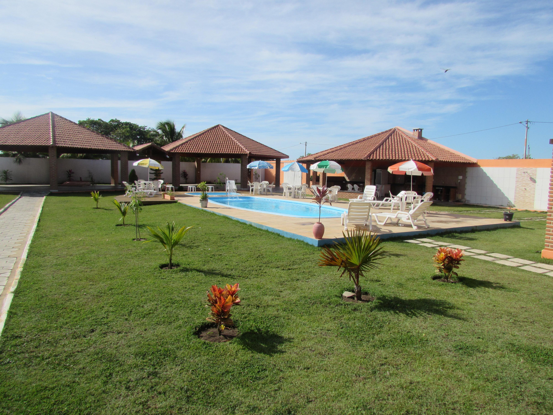 Vista Piscina Pousada Tropical