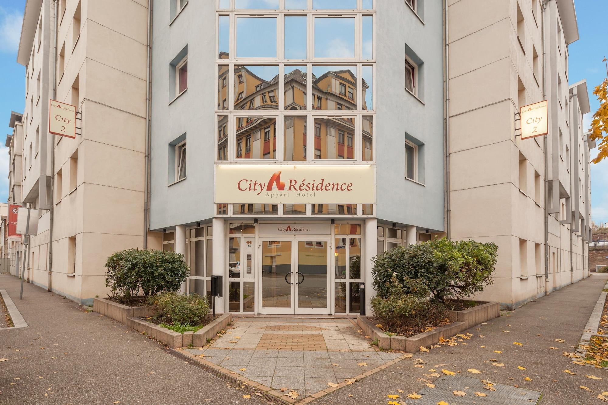 Vista Exterior City Residence Access Strasbourg