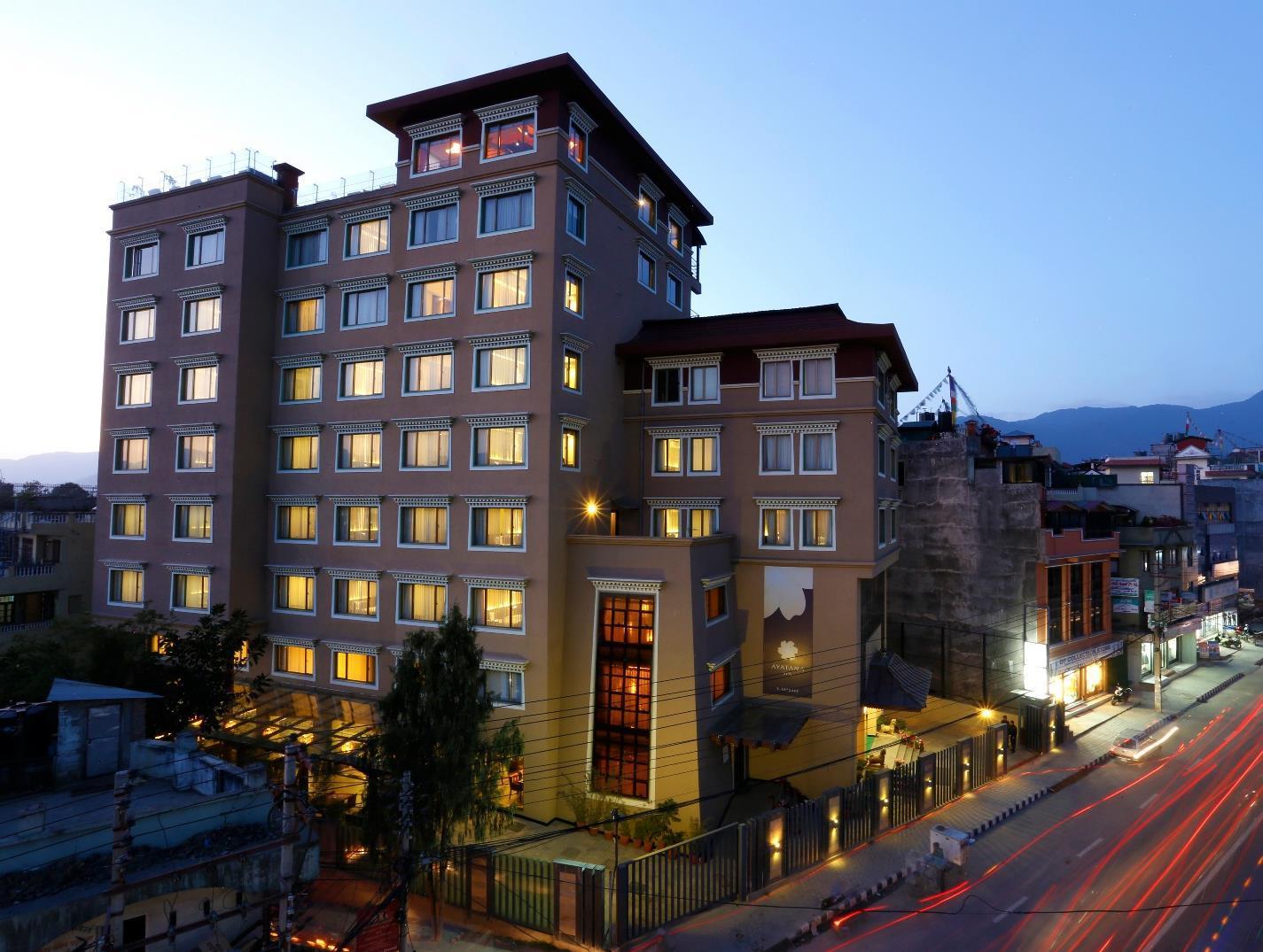 Vista Exterior Hotel Shambala