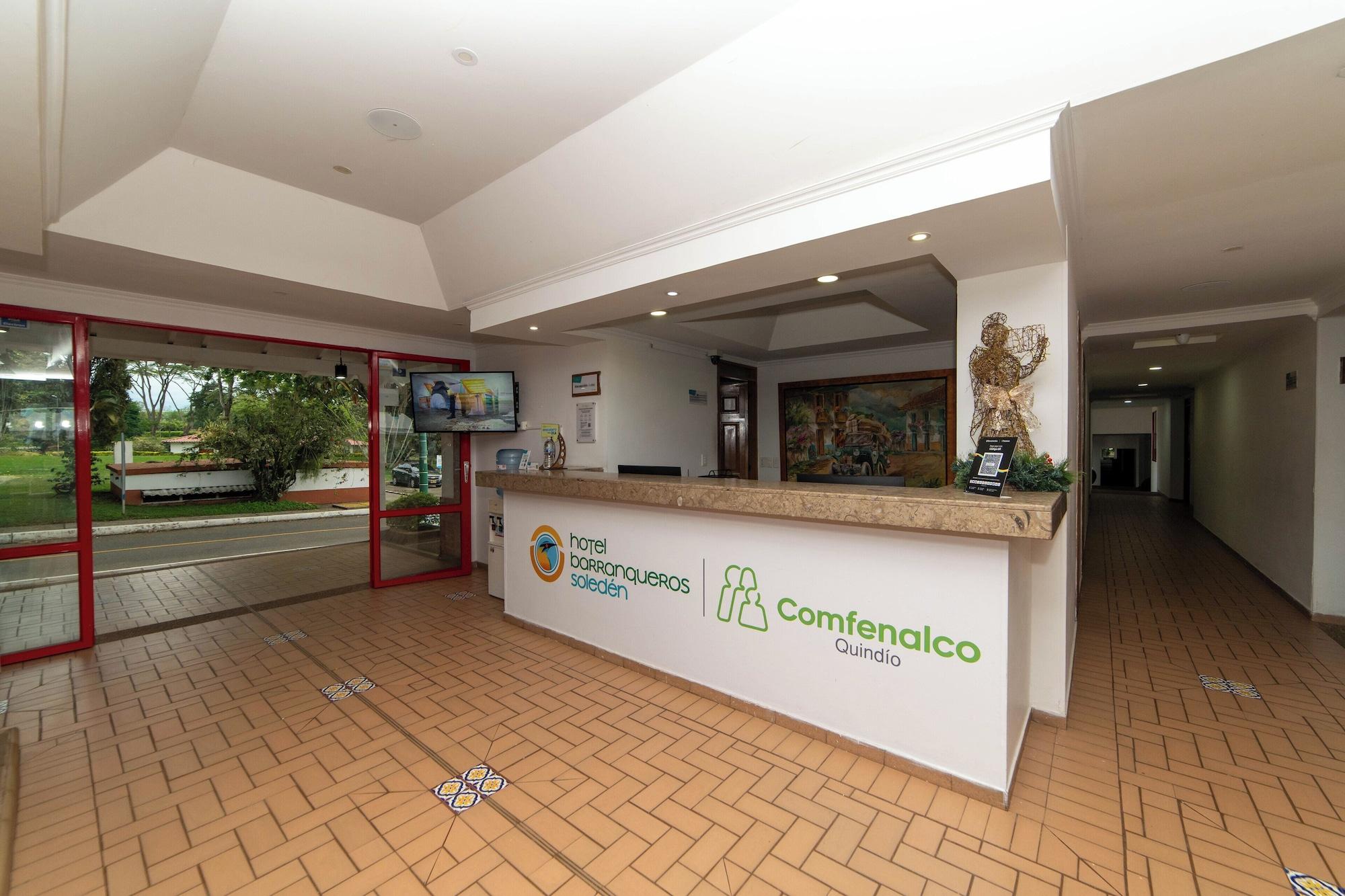 Vista Lobby Hotel Barranqueros
