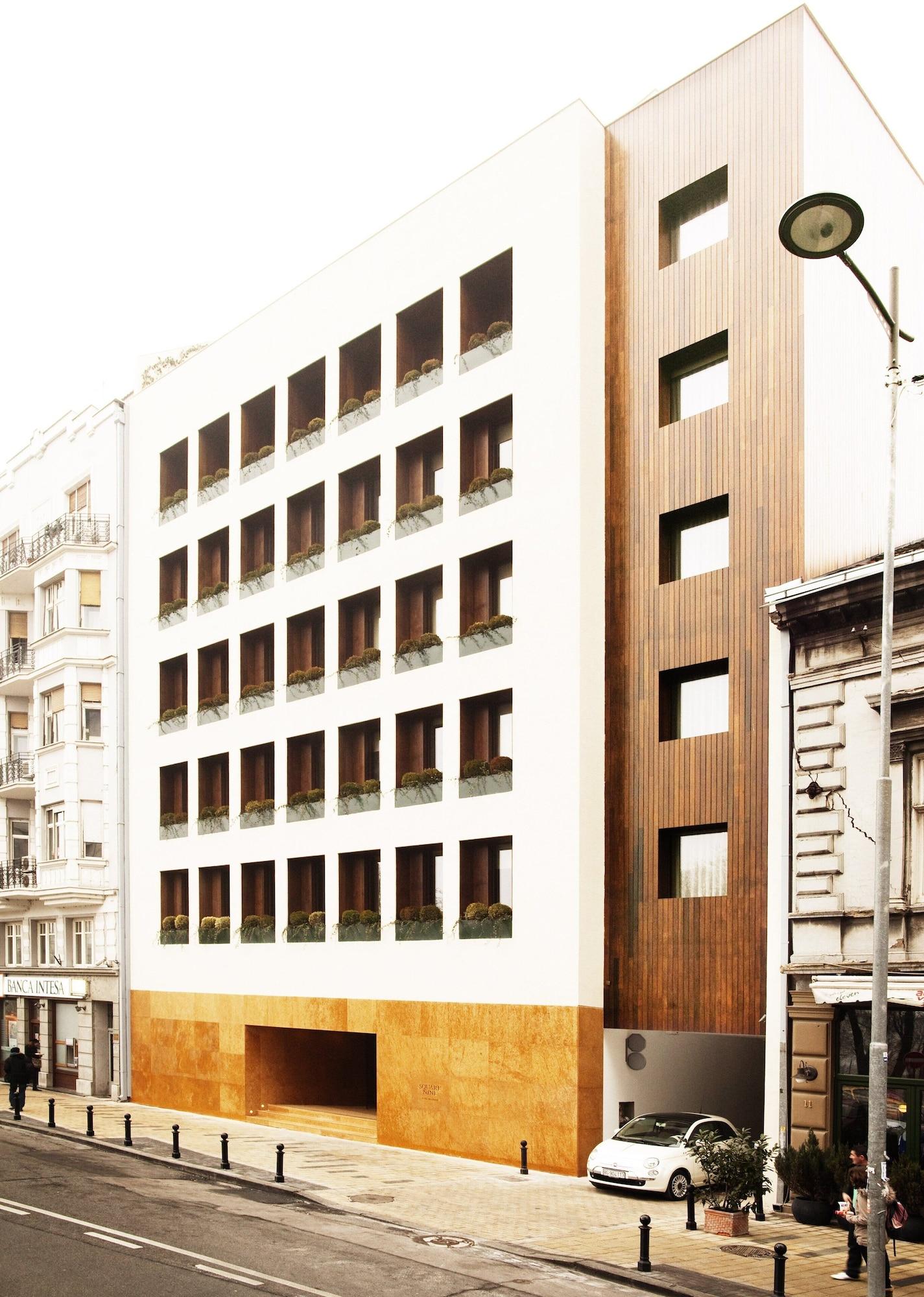Vista Exterior Square Nine Hotel Belgrade-The Leading Hotels of The World