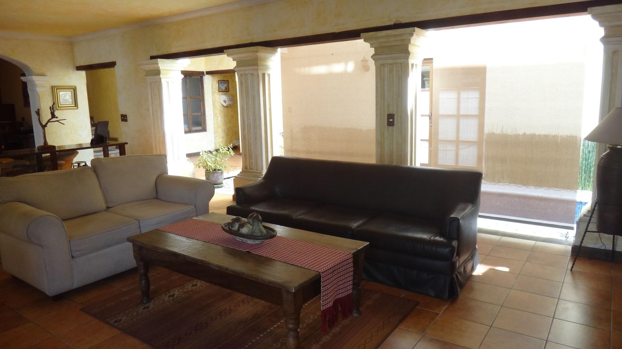 Vista Lobby Hotel Mansión de la Antigua