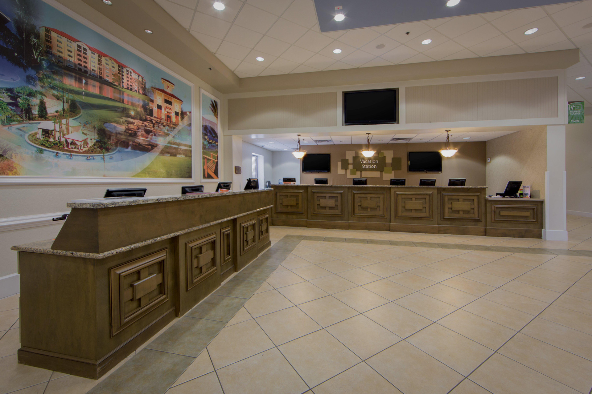 Vista Lobby Holiday Inn Club Vacations at Orange Lake Resort by IHG