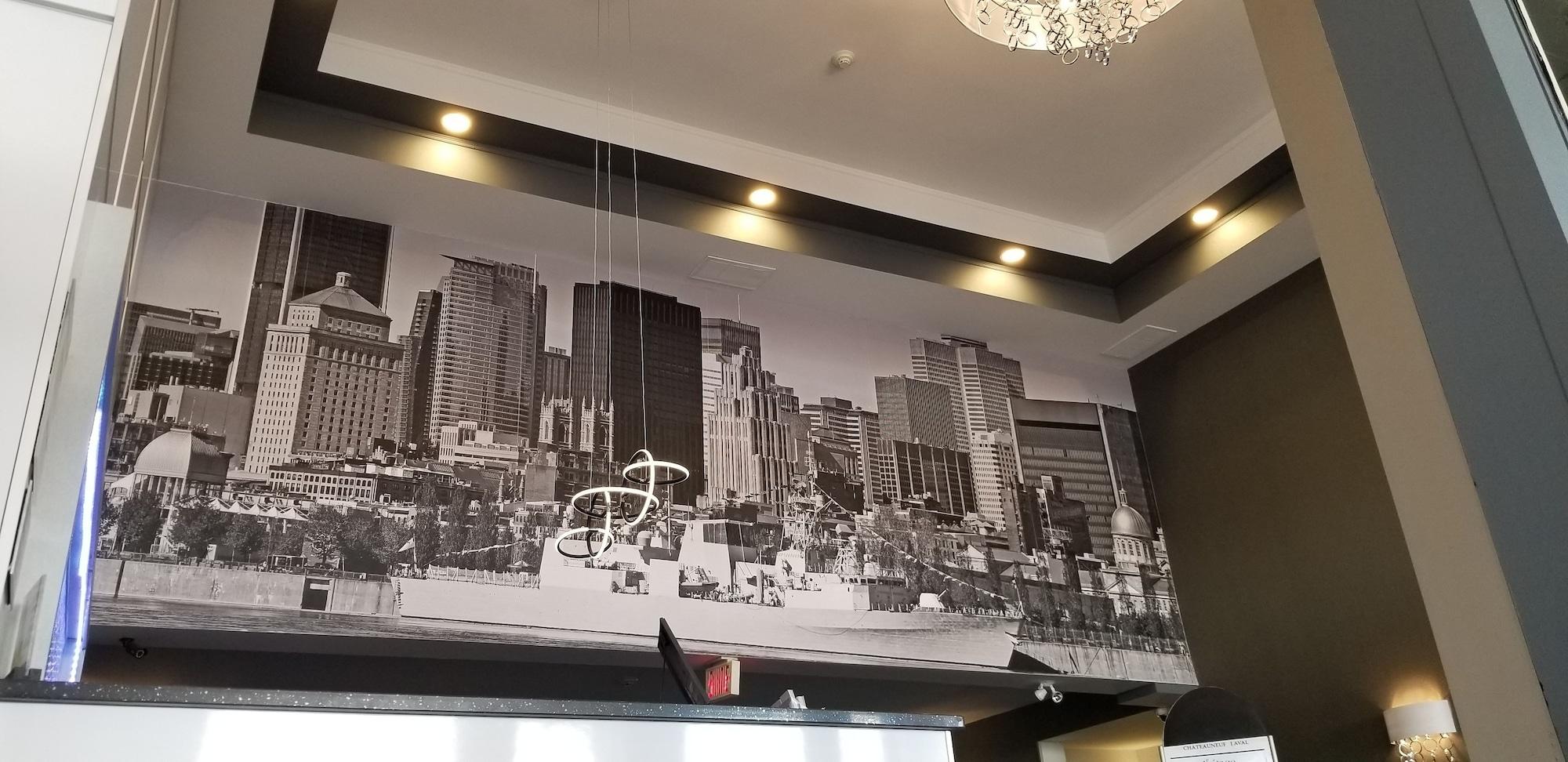 Vista Lobby Best Western Laval-Montreal