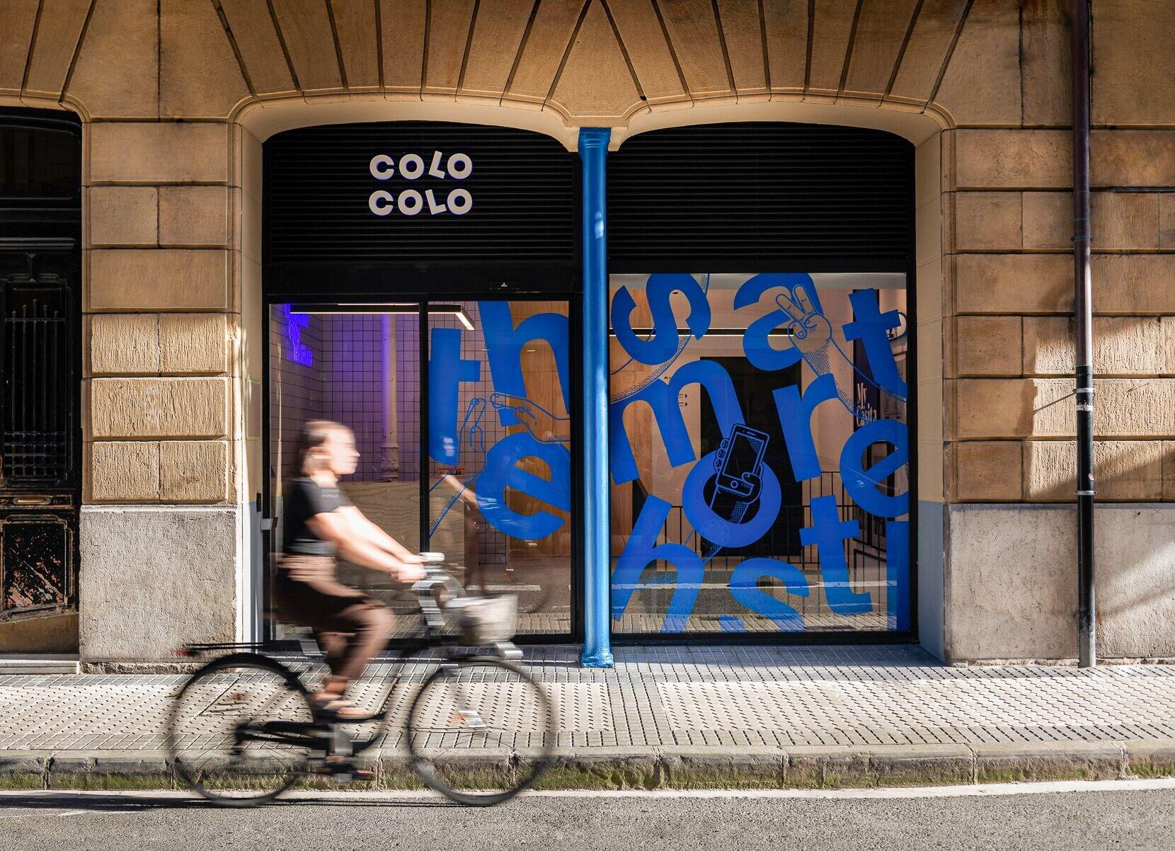 Vista Exterior Colo Colo. The Smart Hostel