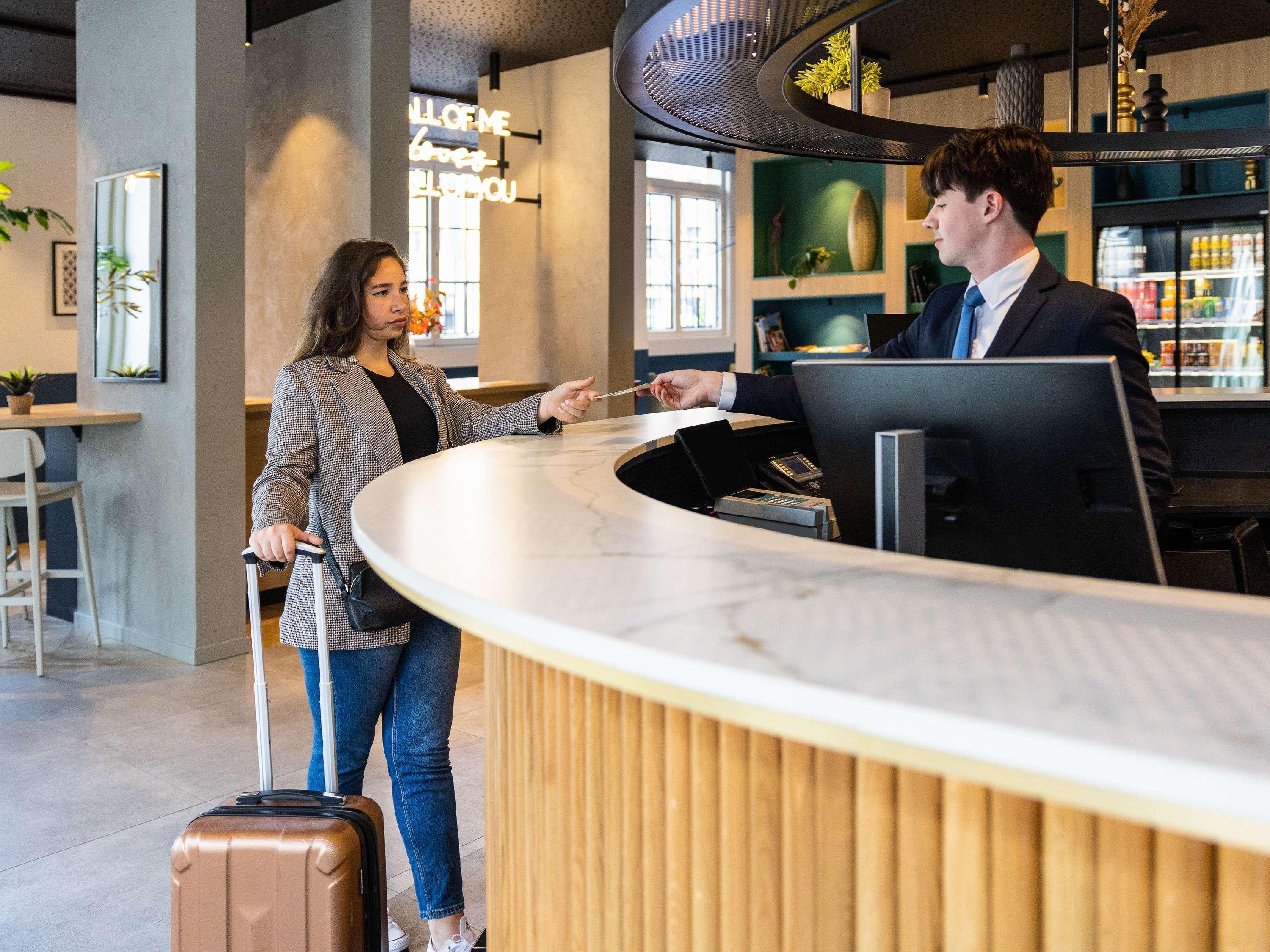 Vista Lobby Novotel Brussels off Grand'Place