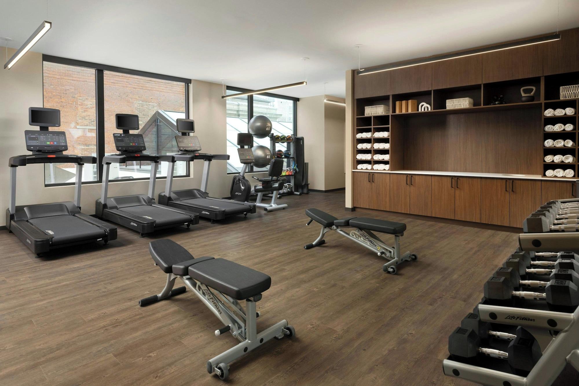 Gimnasio AC Hotel by Marriott Detroit at the Bonstelle