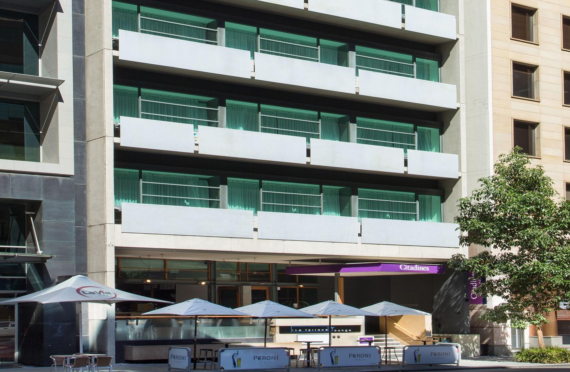 Vista Exterior Citadines St Georges Terrace Perth