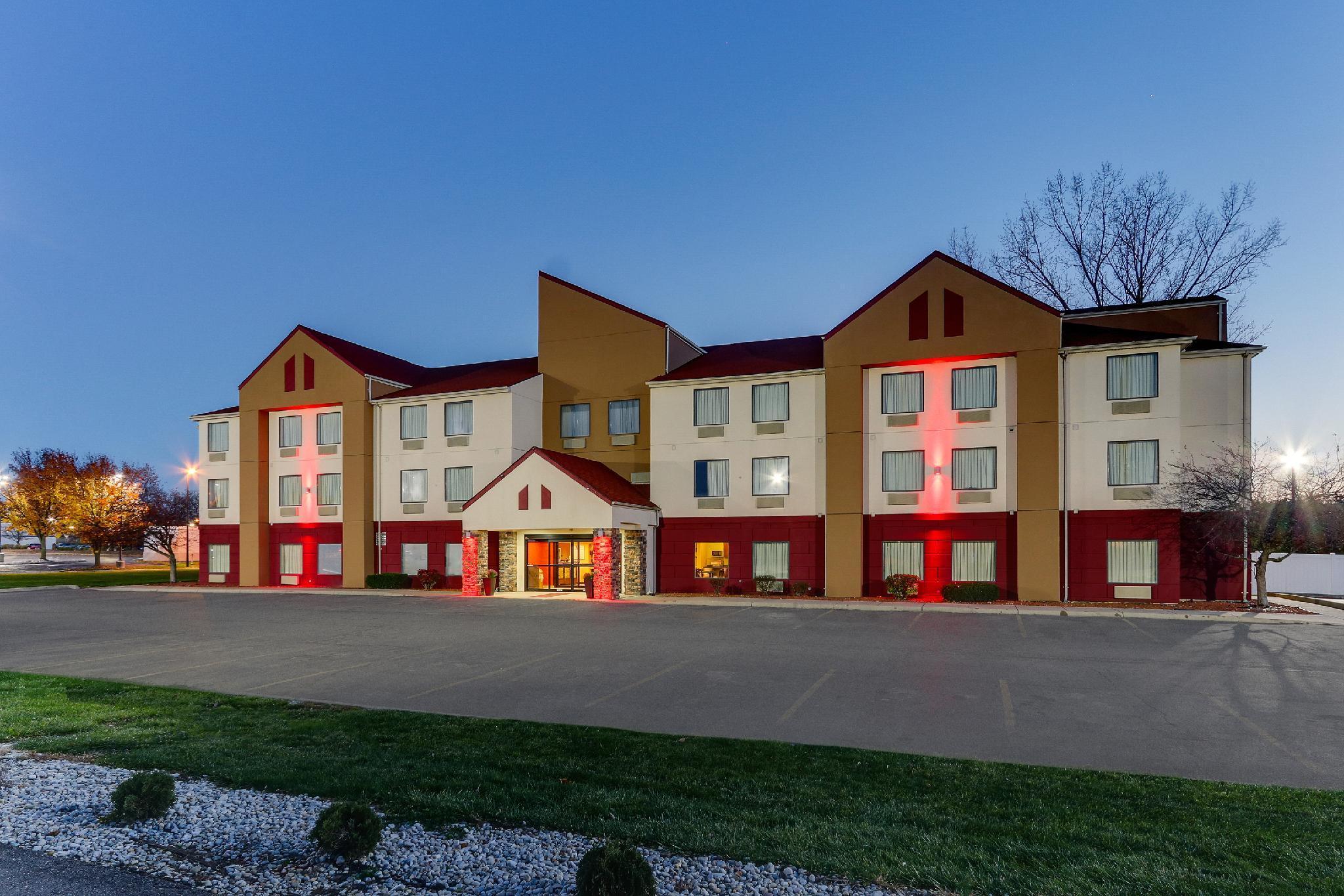 Vista Exterior Red Roof Inn Springfield, OH