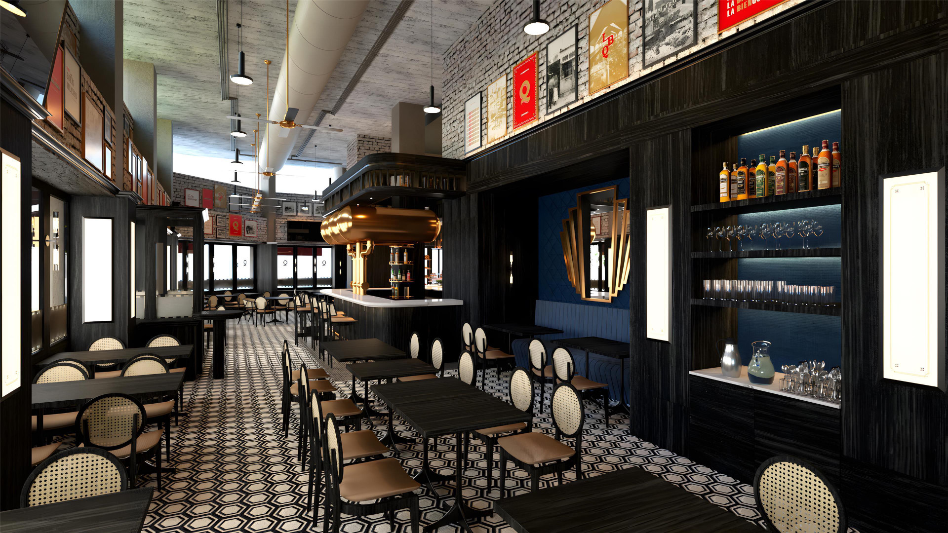 Bar/Salón Motto by Hilton Guadalajara Centro Historico