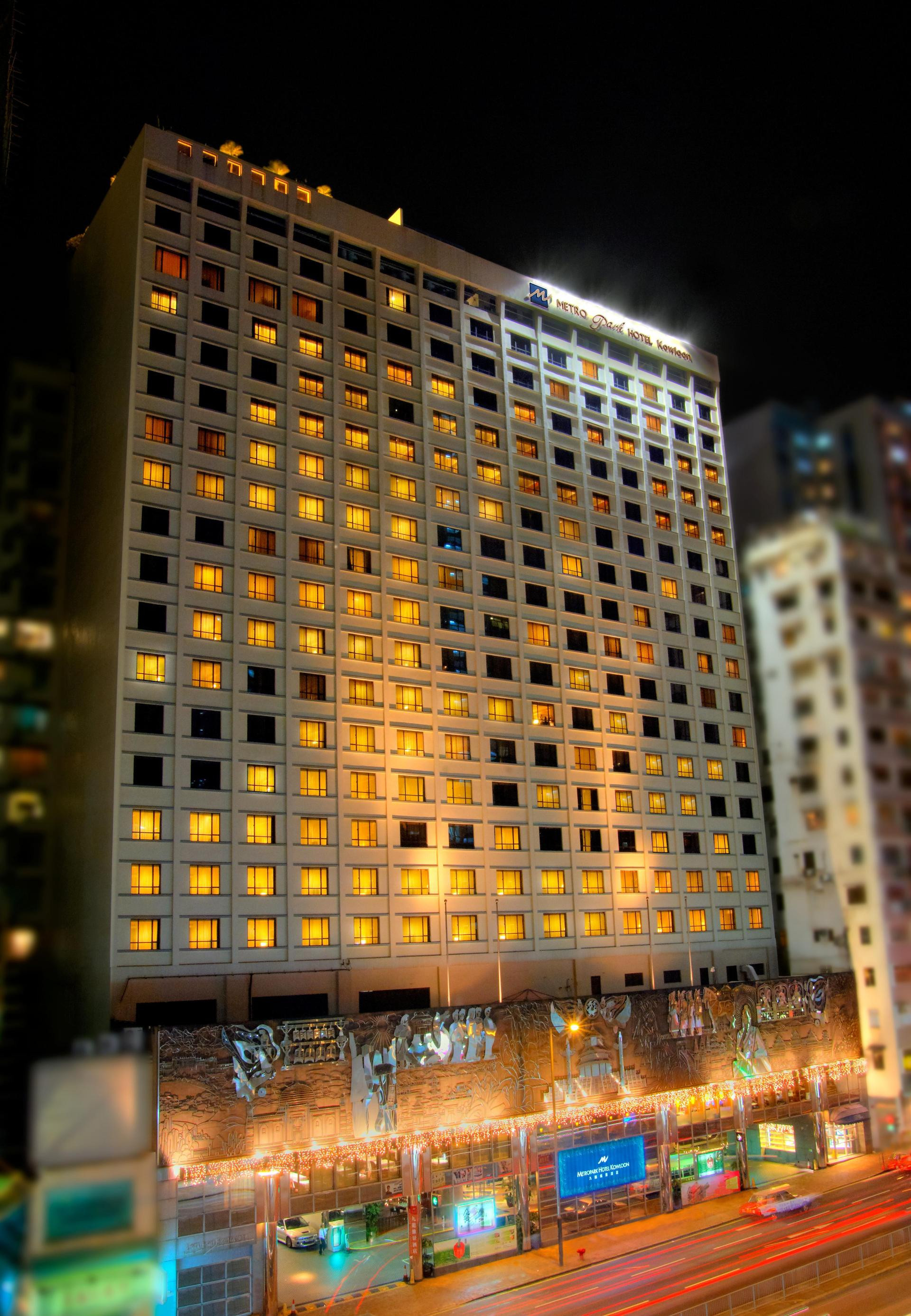 Vista Exterior Metropark Hotel Kowloon