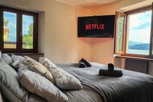 Alquiler Vacacional - [Stresa Lake View] with Private Beach