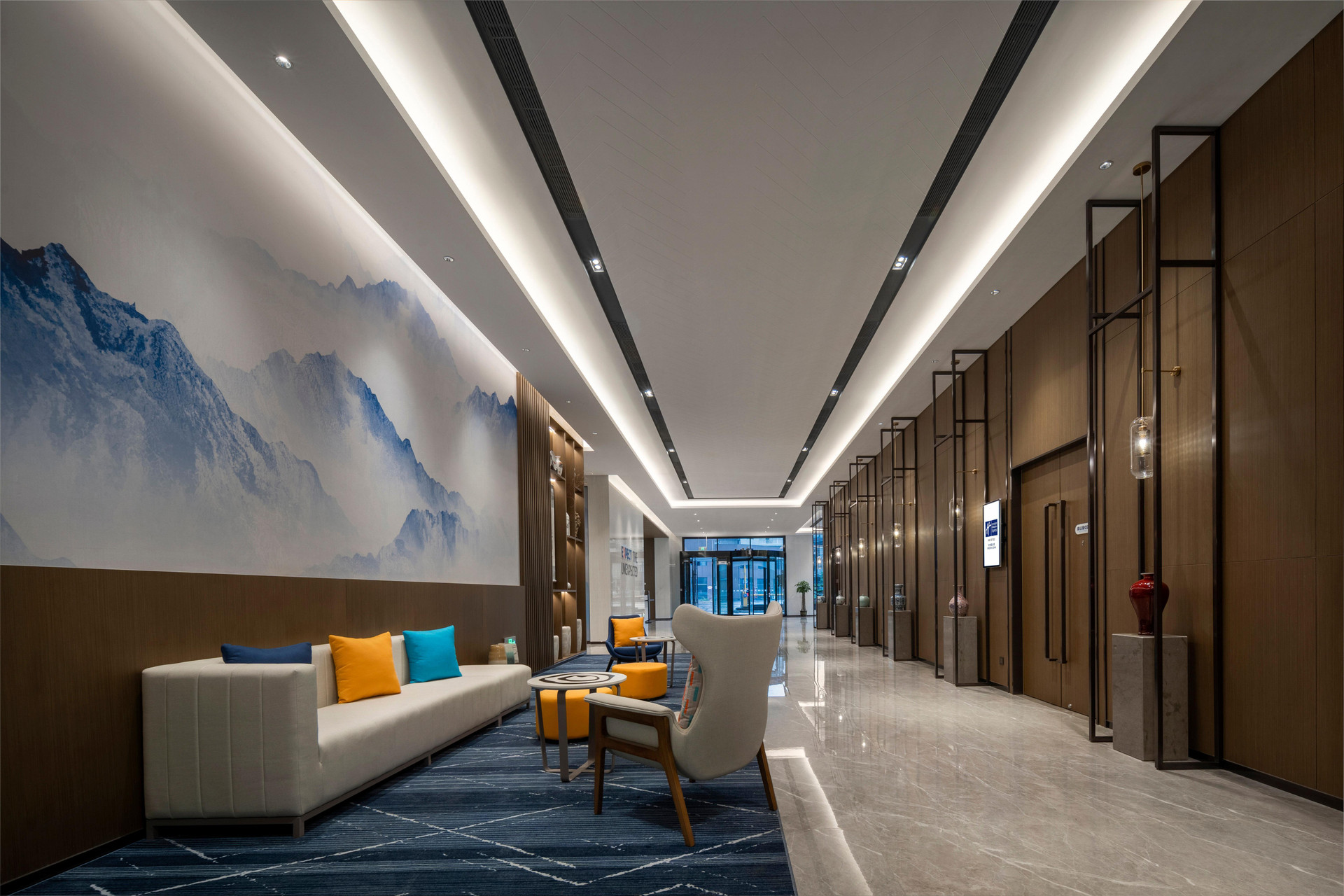 Vista Lobby Holiday Inn Express Jingdezhen Ancient Town by IHG
