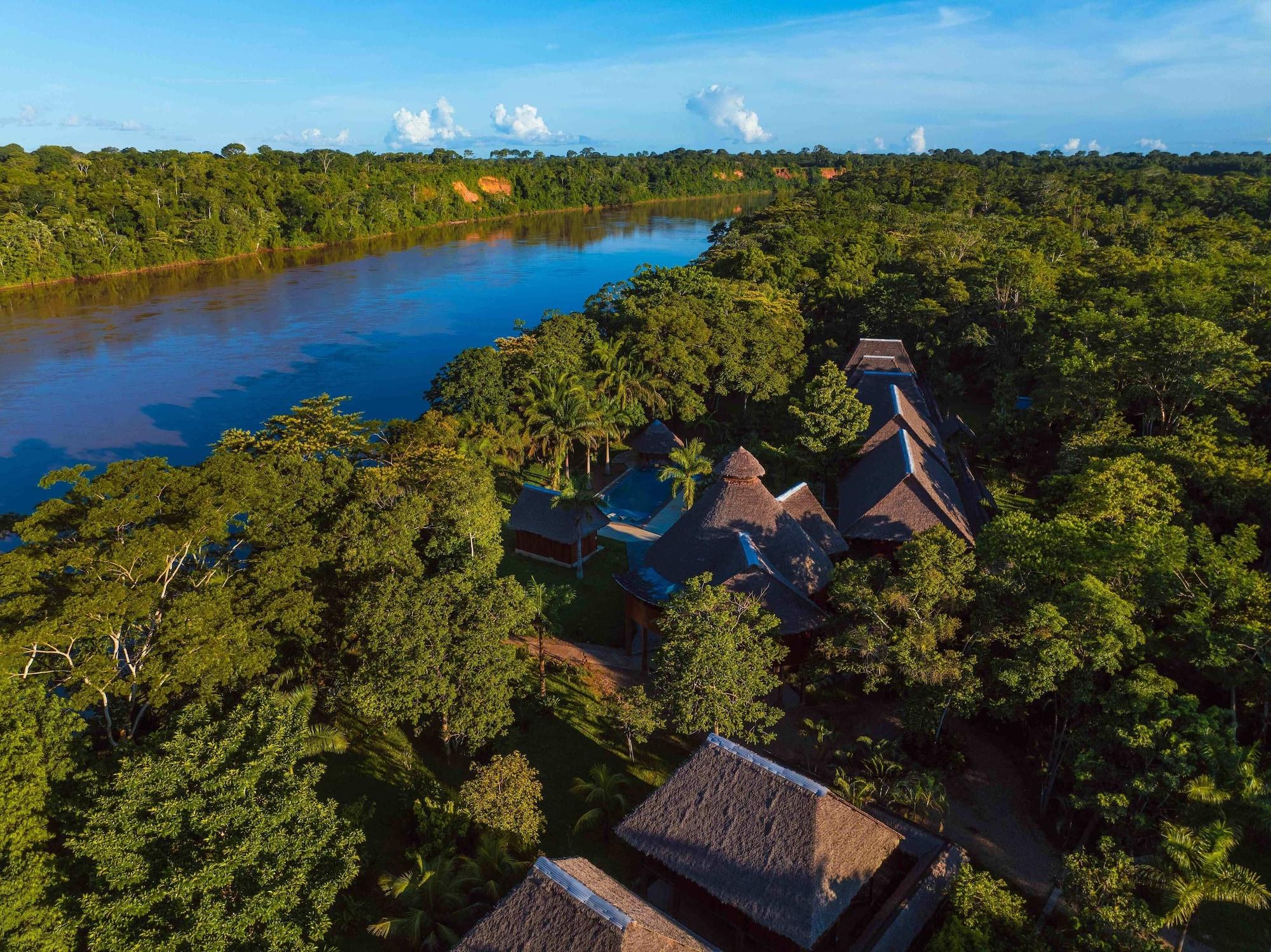Vista Exterior IKAM Riverview Amazon Lodge - Asociado Casa Andina