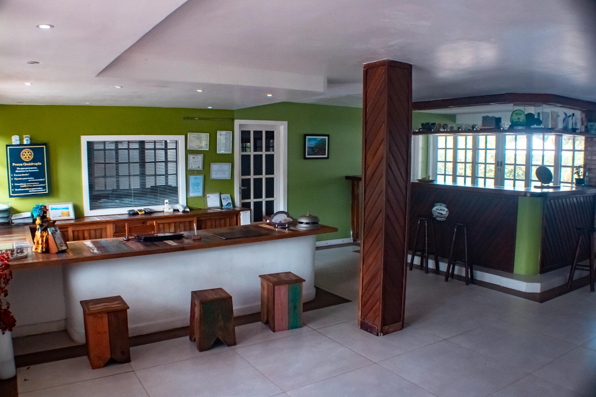 Vista Lobby Pousada Luar de Buzios
