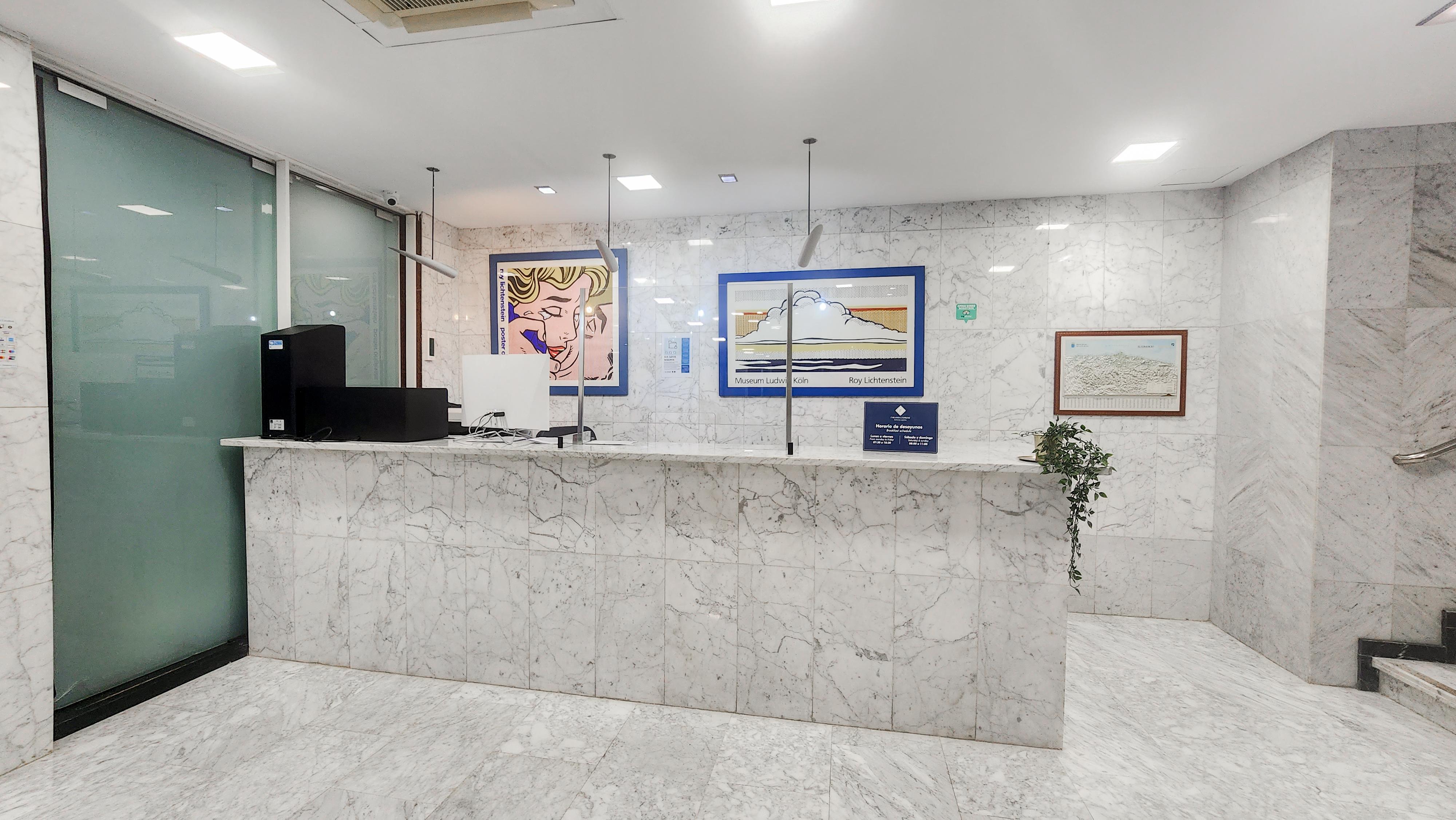 Vista Lobby Hotel Faranda Pathos Gijón,Ascend Hotel Collection