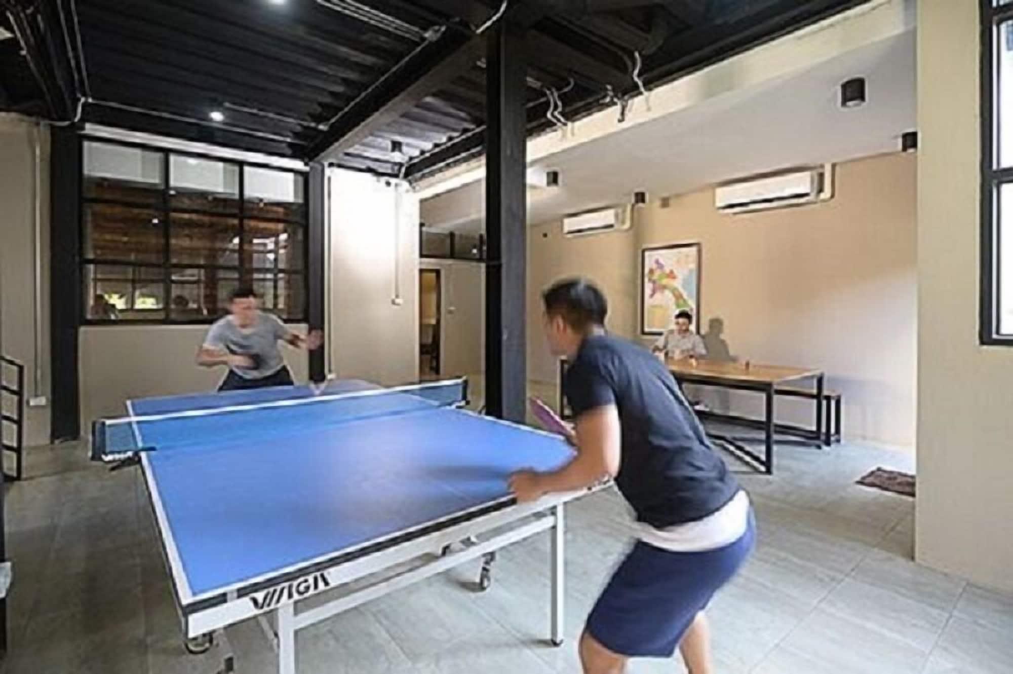 Instalaciones Recreativas Bedbox Vientiane Hostel