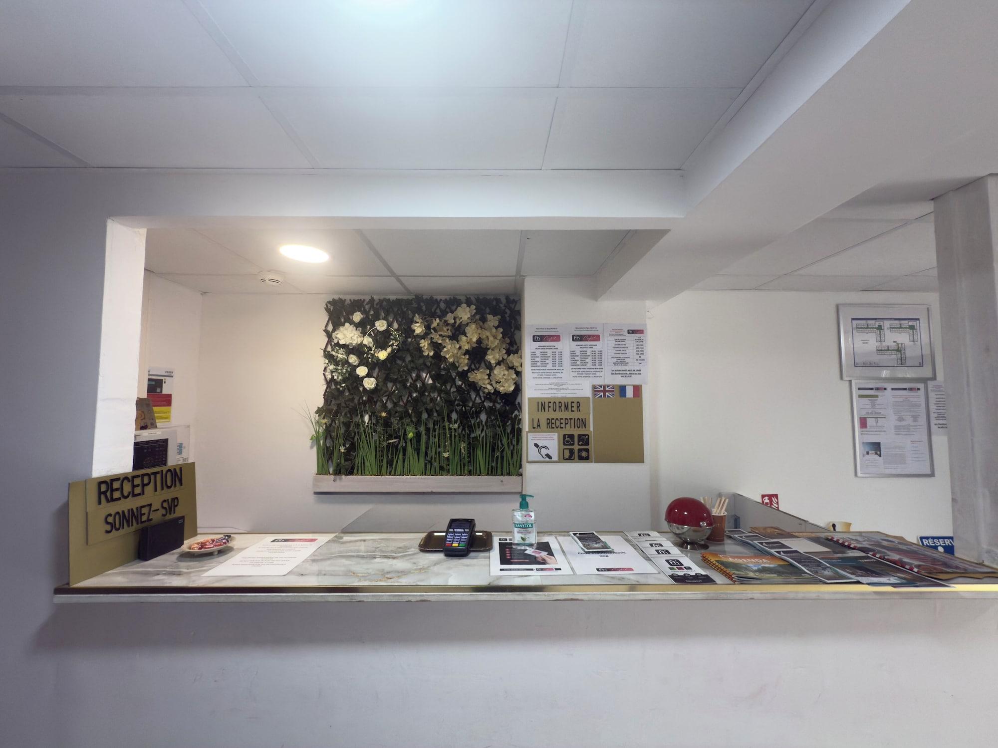 Vista Lobby Fasthotel Soissons Nord