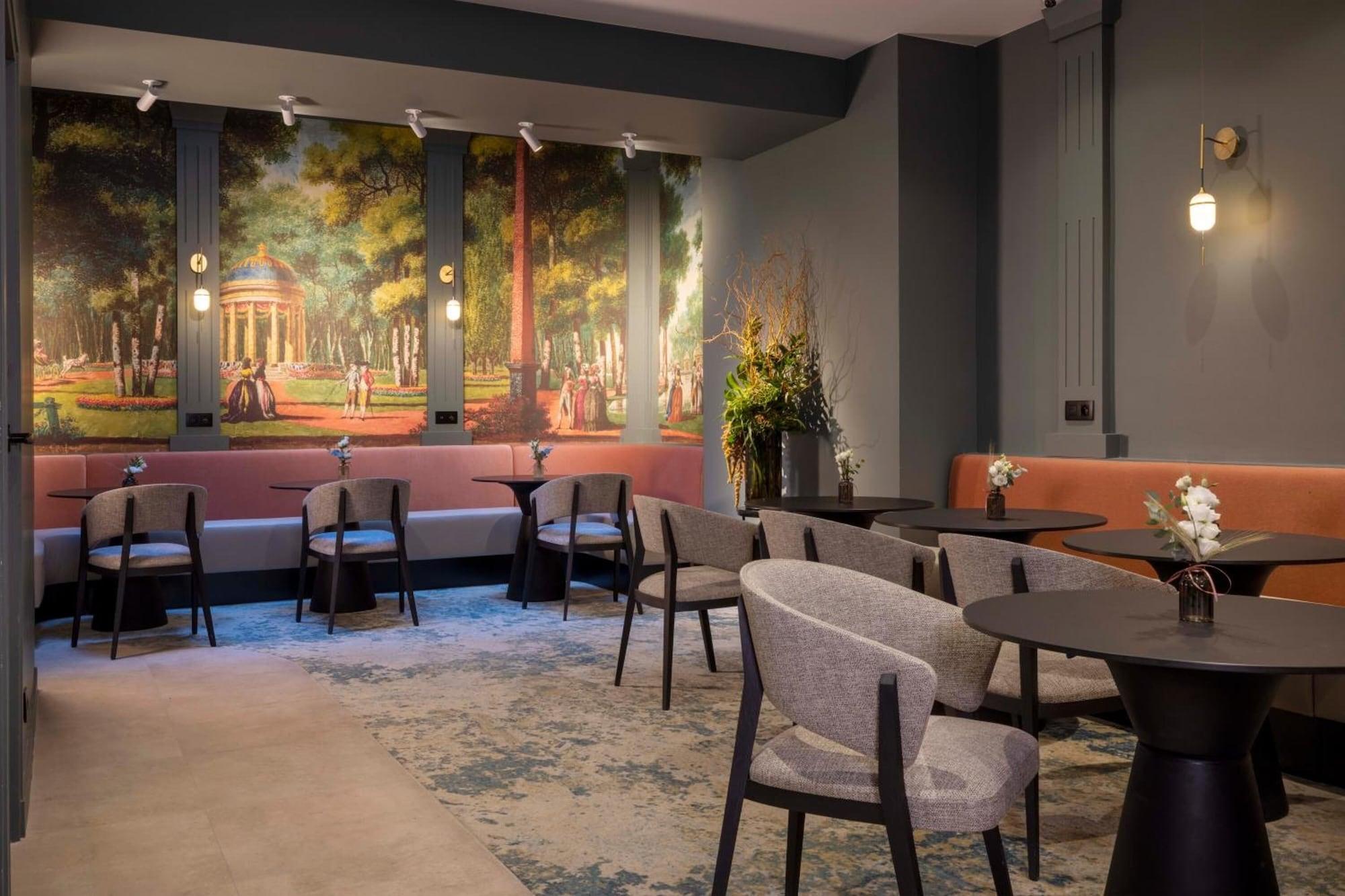 Vista Lobby Grand Hotel Leveque